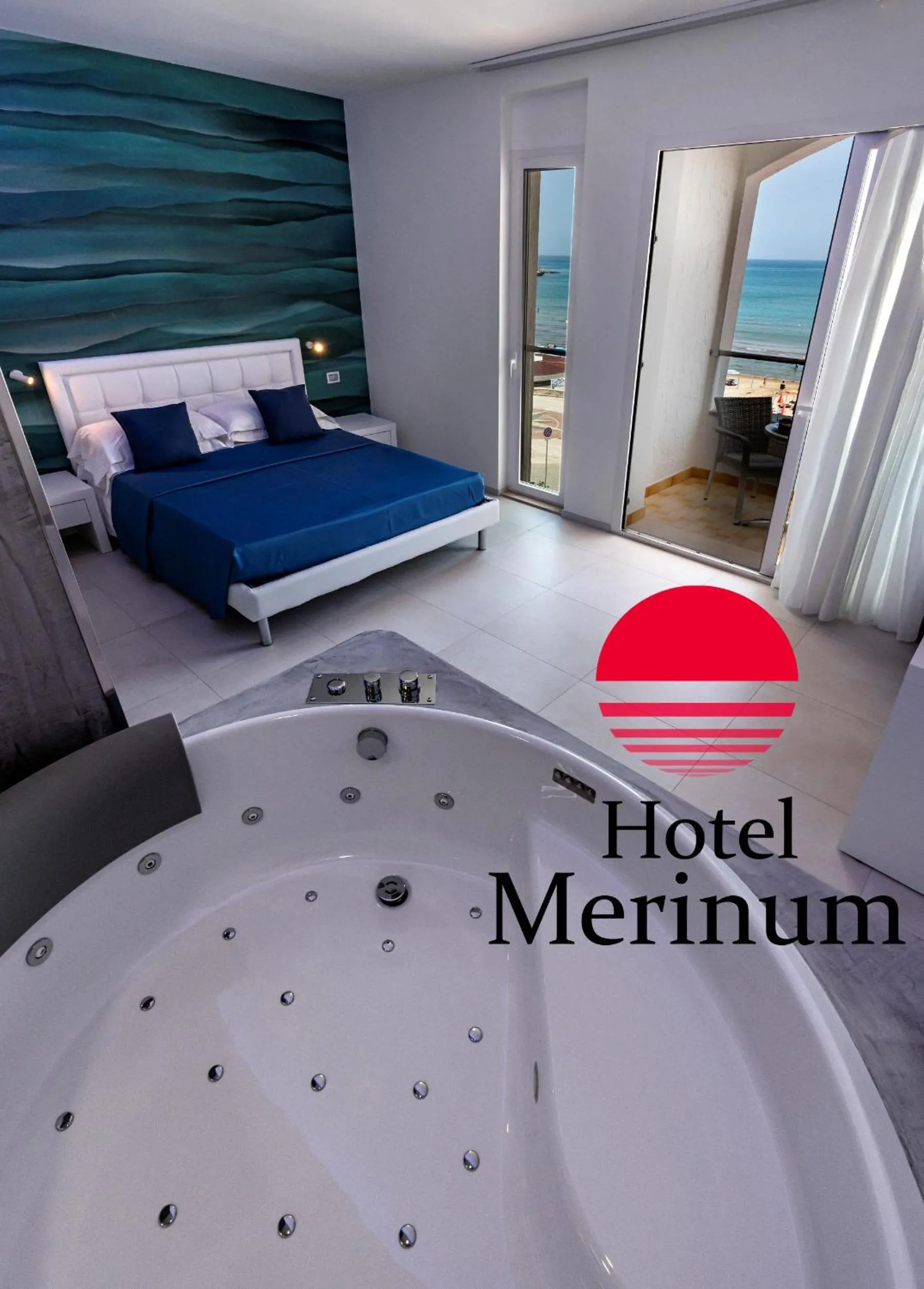 Bed in Hotel Merinum