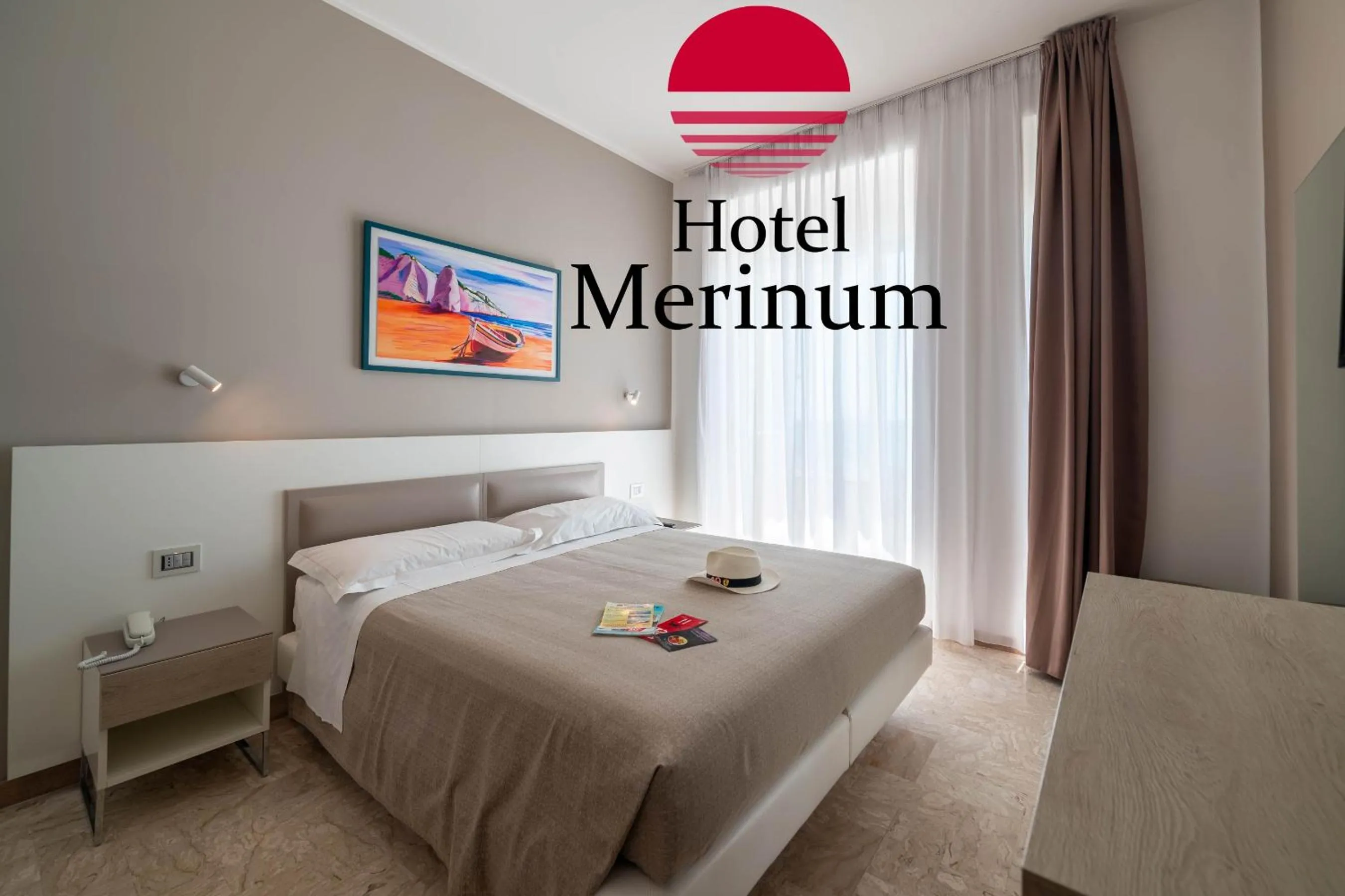 Bed in Hotel Merinum