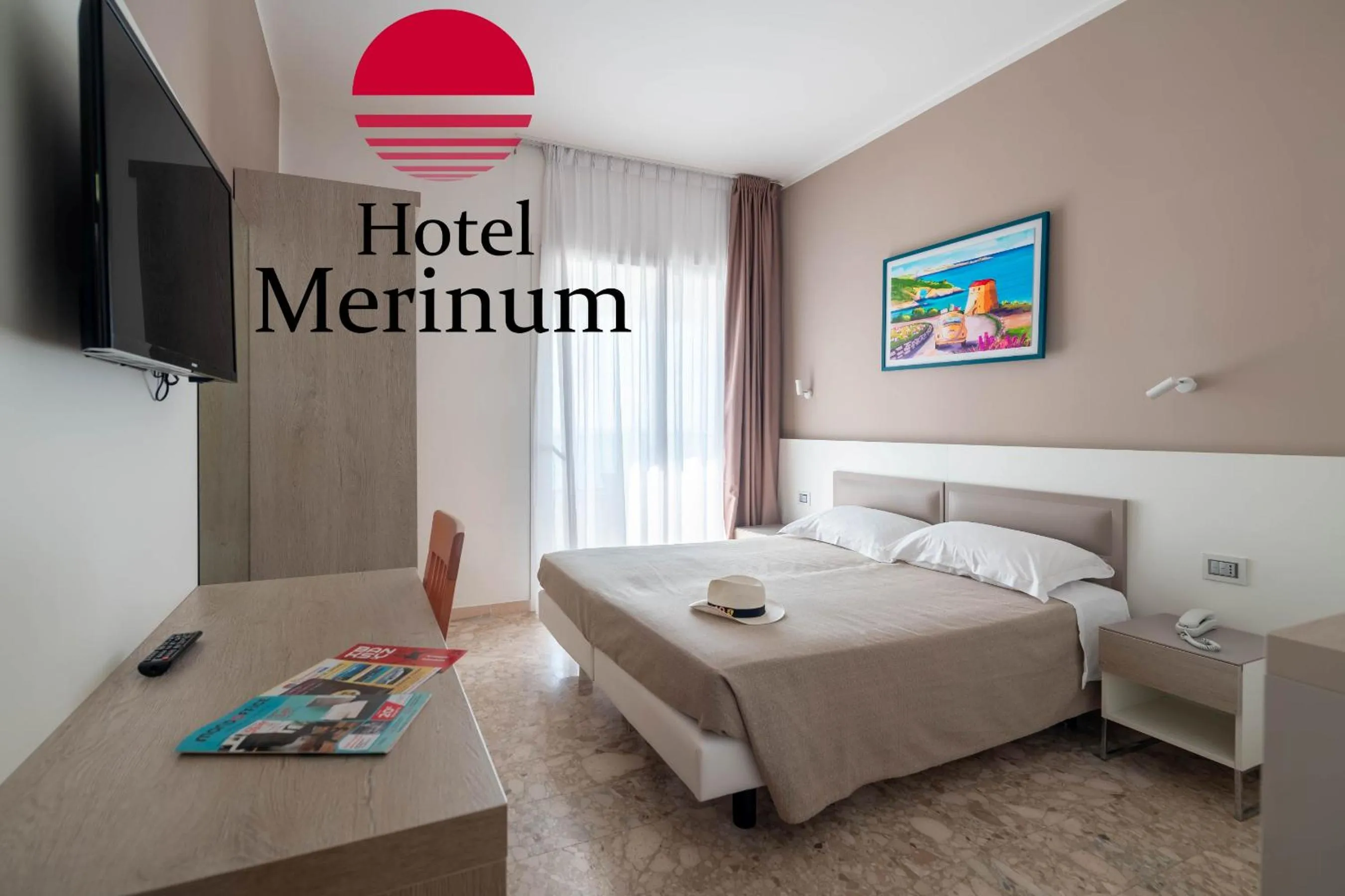 Bed in Hotel Merinum