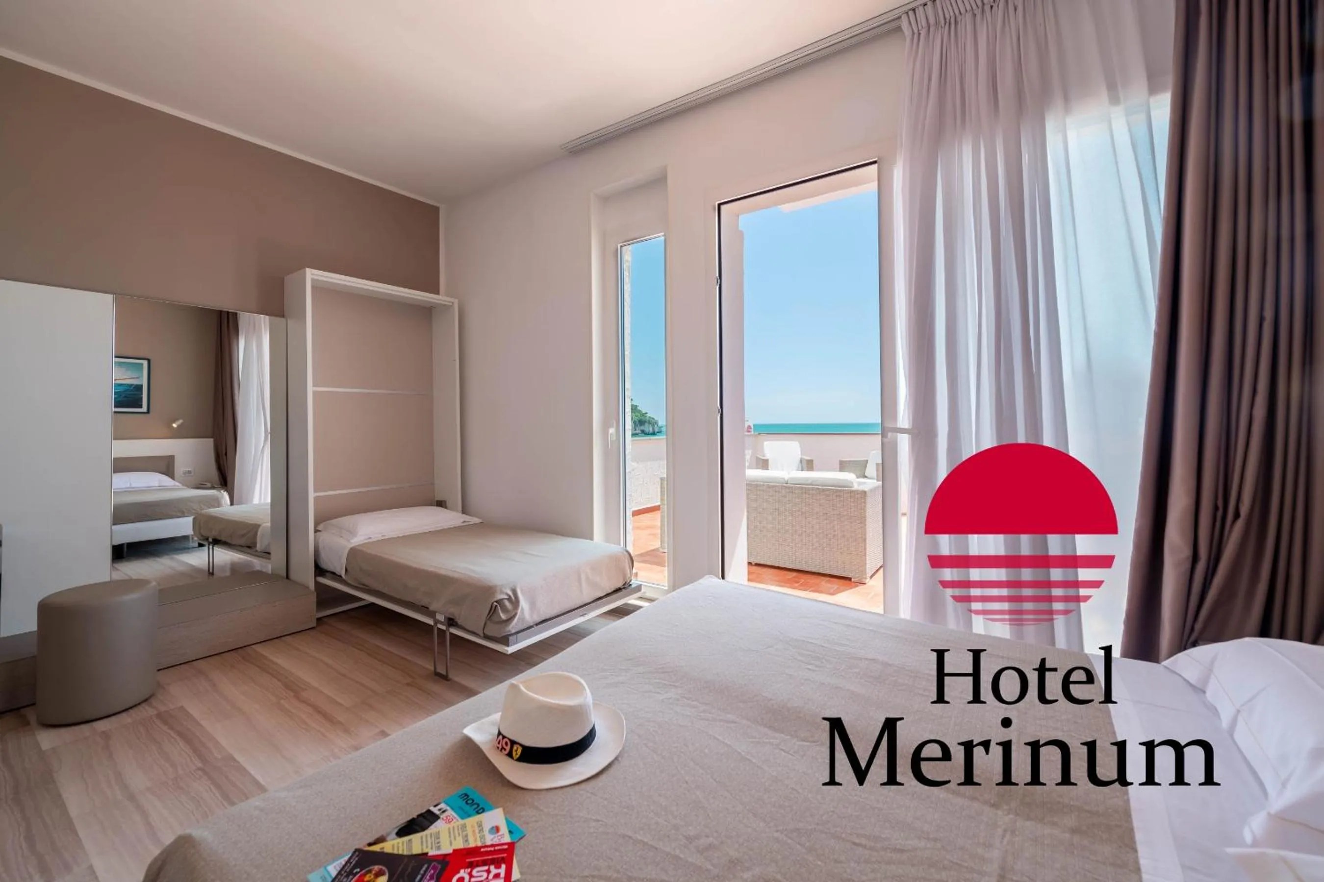 Bed in Hotel Merinum