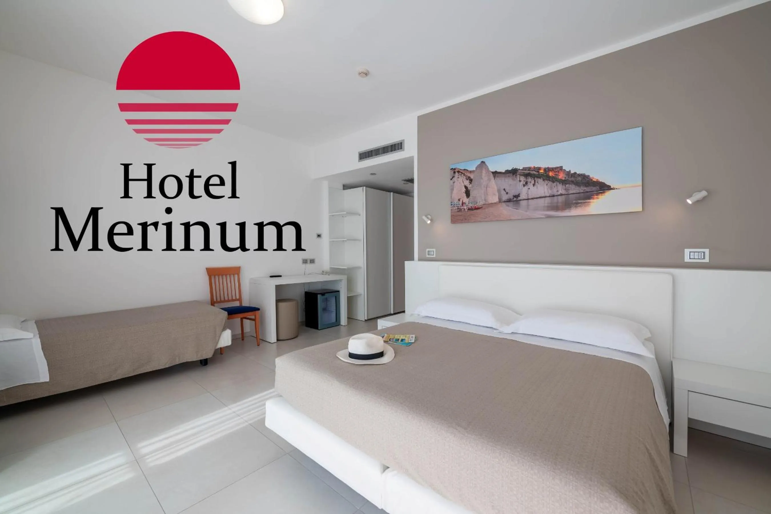 Bed in Hotel Merinum
