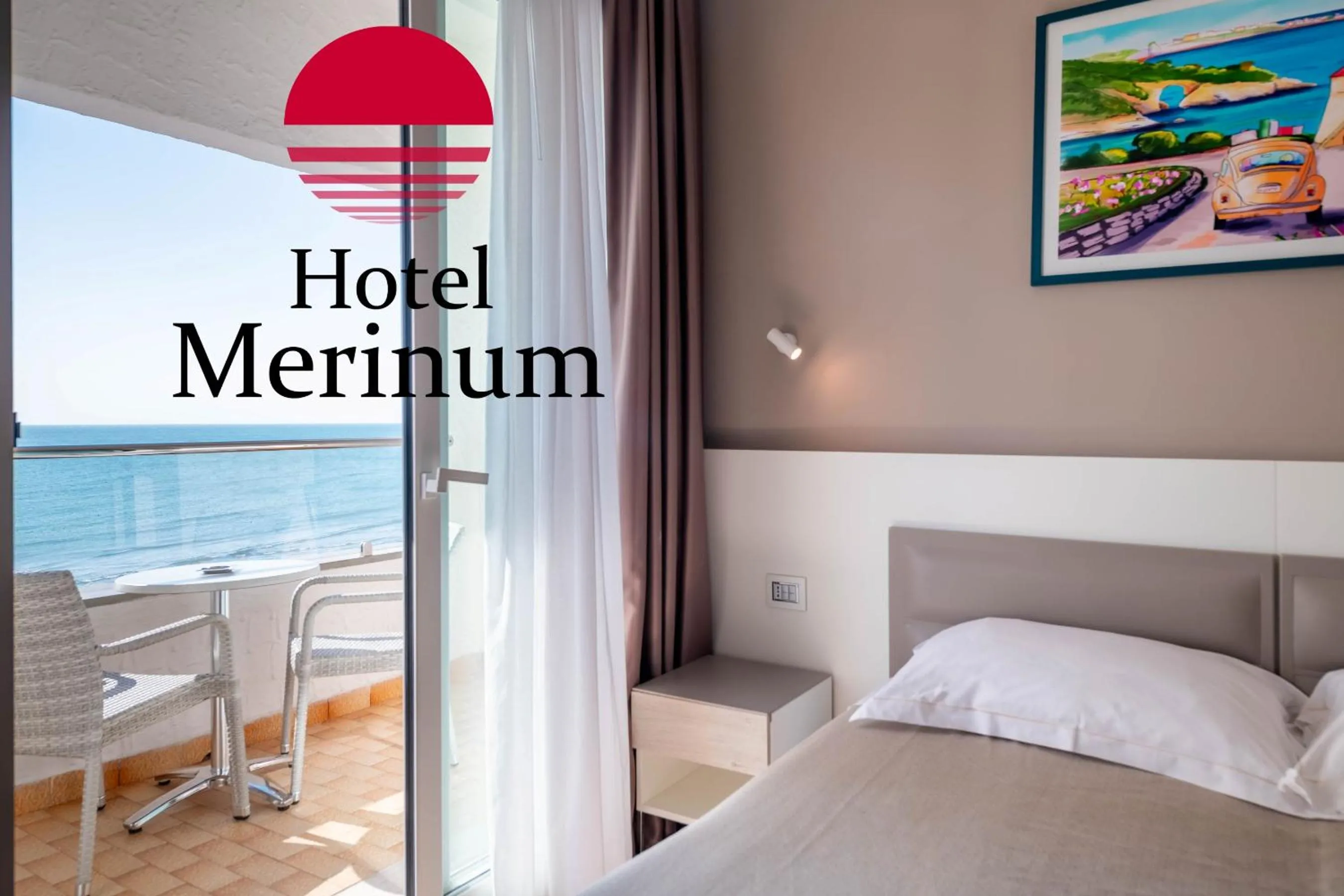 Bed in Hotel Merinum