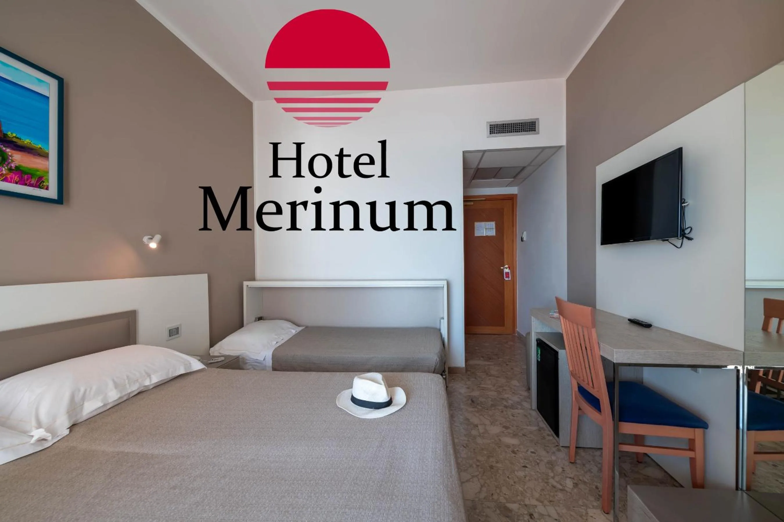 Bed in Hotel Merinum