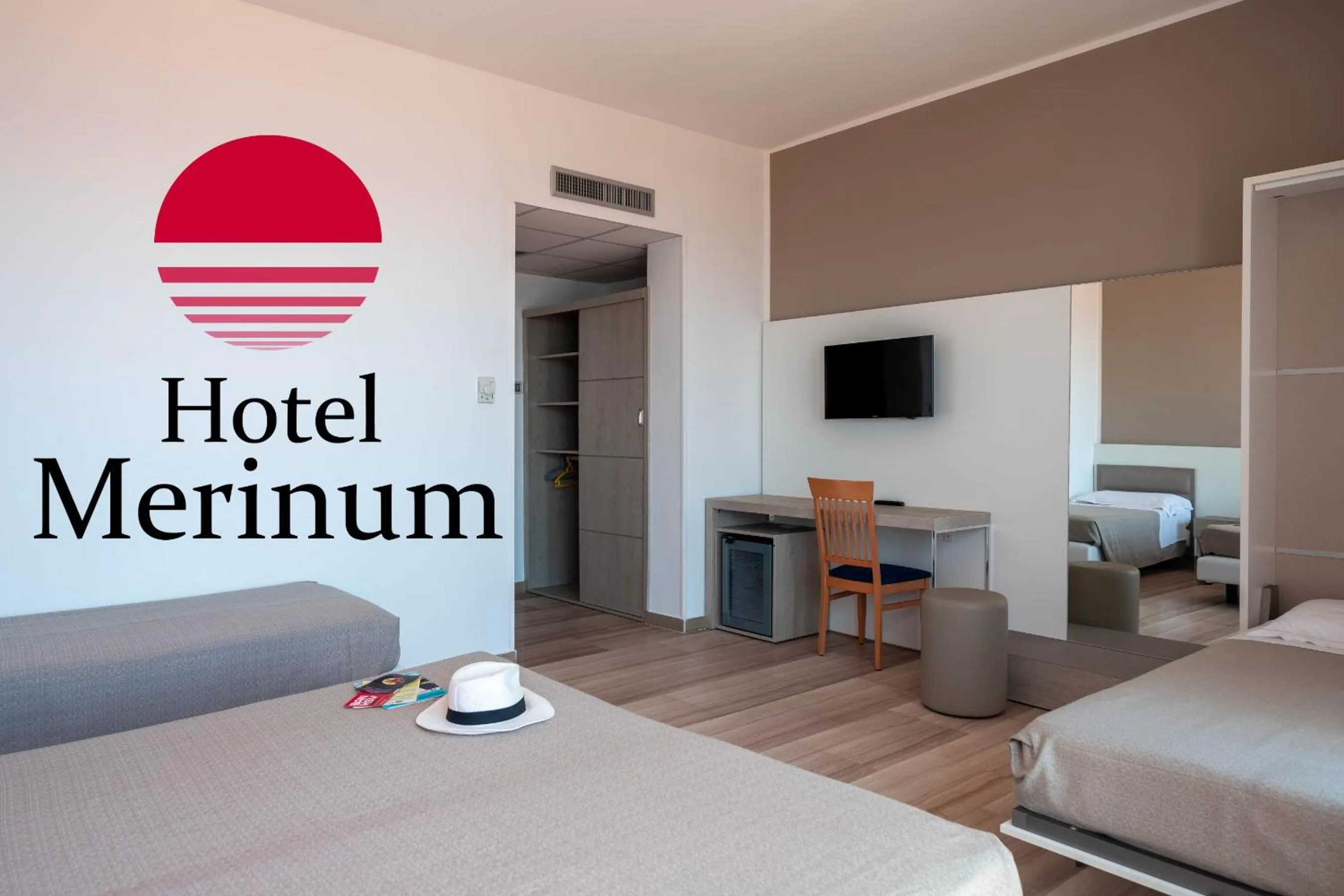 Bed in Hotel Merinum