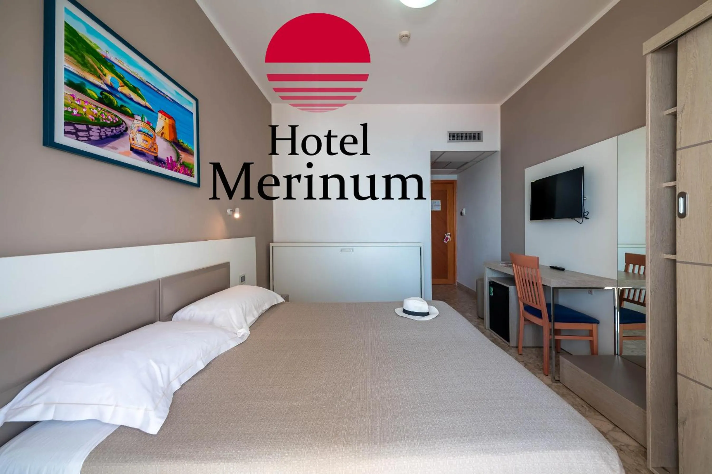 Bed in Hotel Merinum