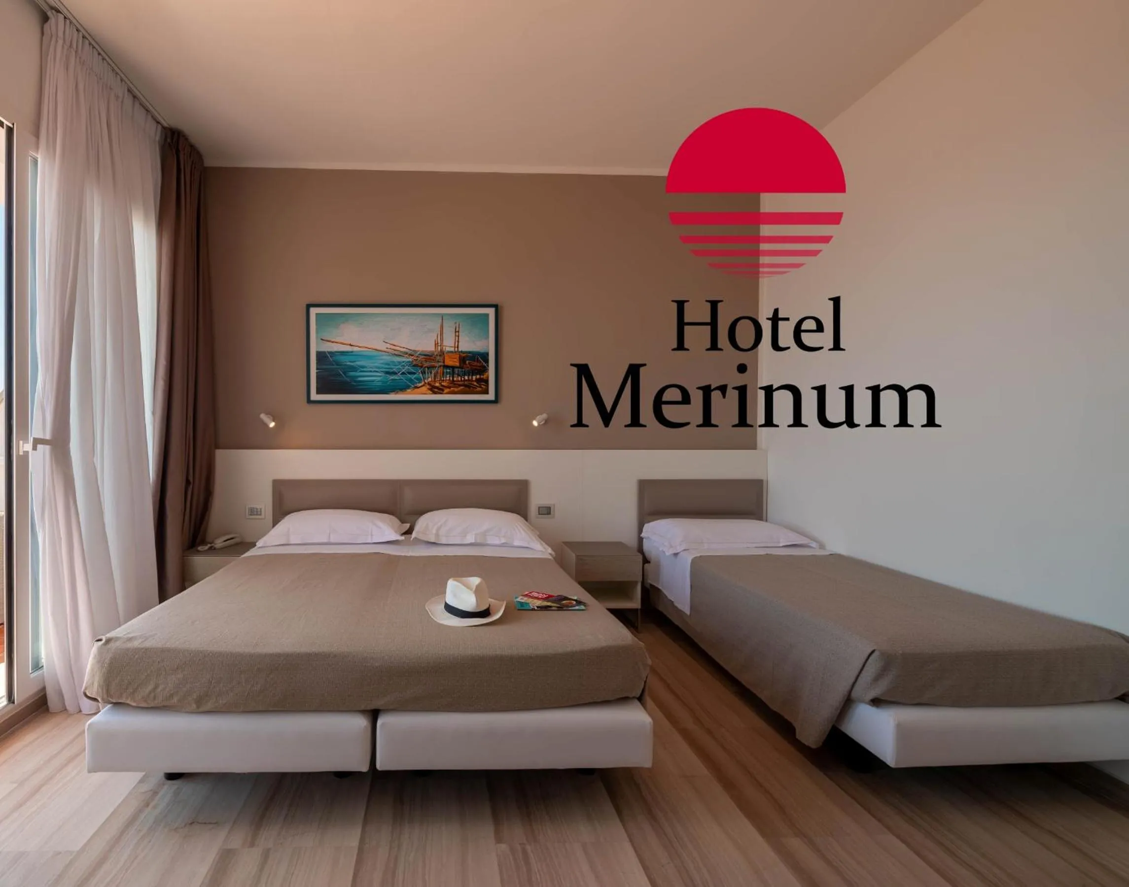 Bed in Hotel Merinum