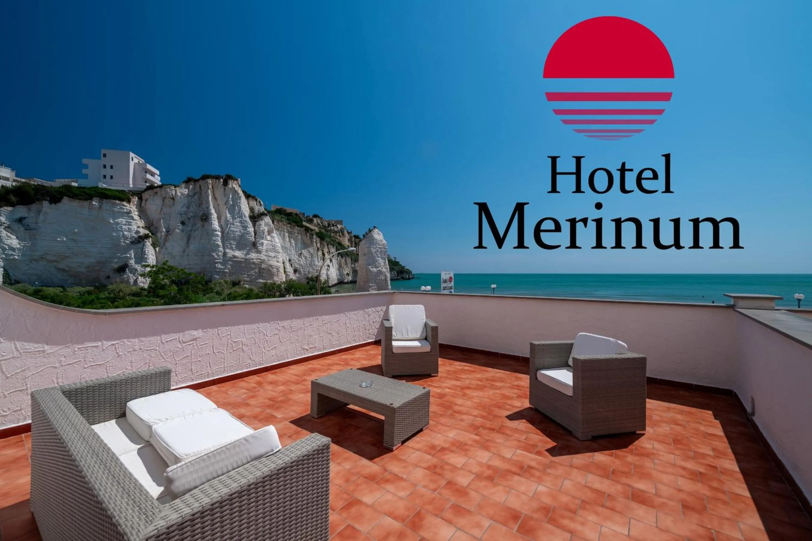 Property logo or sign in Hotel Merinum