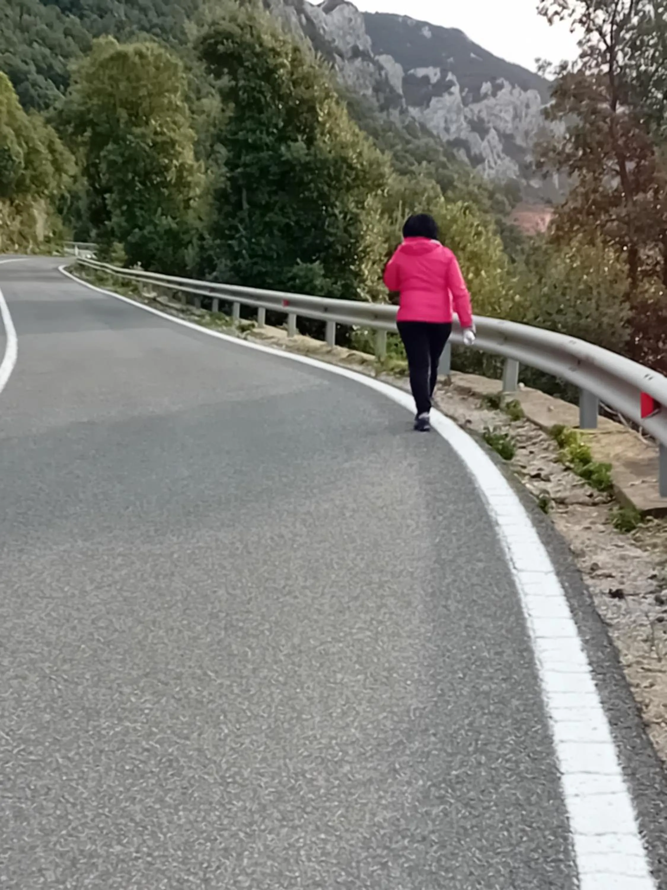 Quiet street view in B&b Su Acu