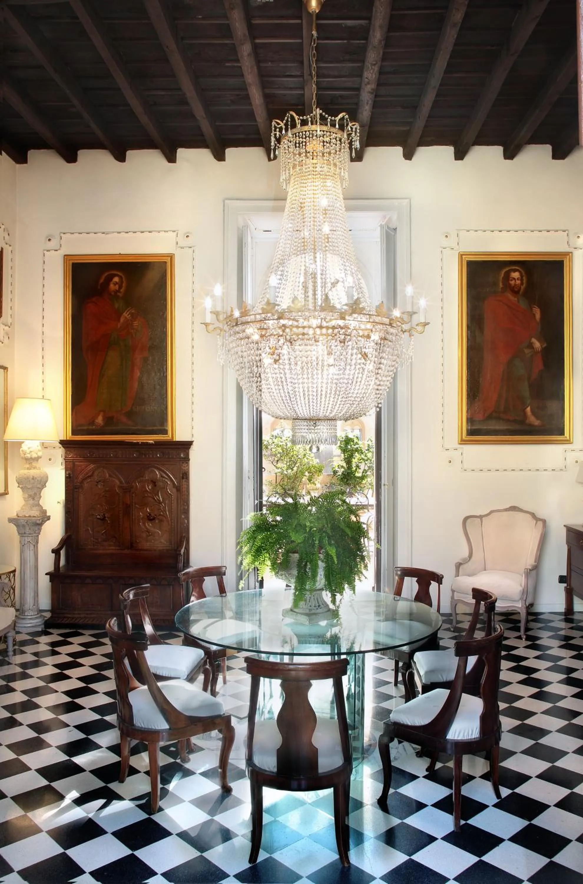 Lobby or reception in Arnaboldi Palace