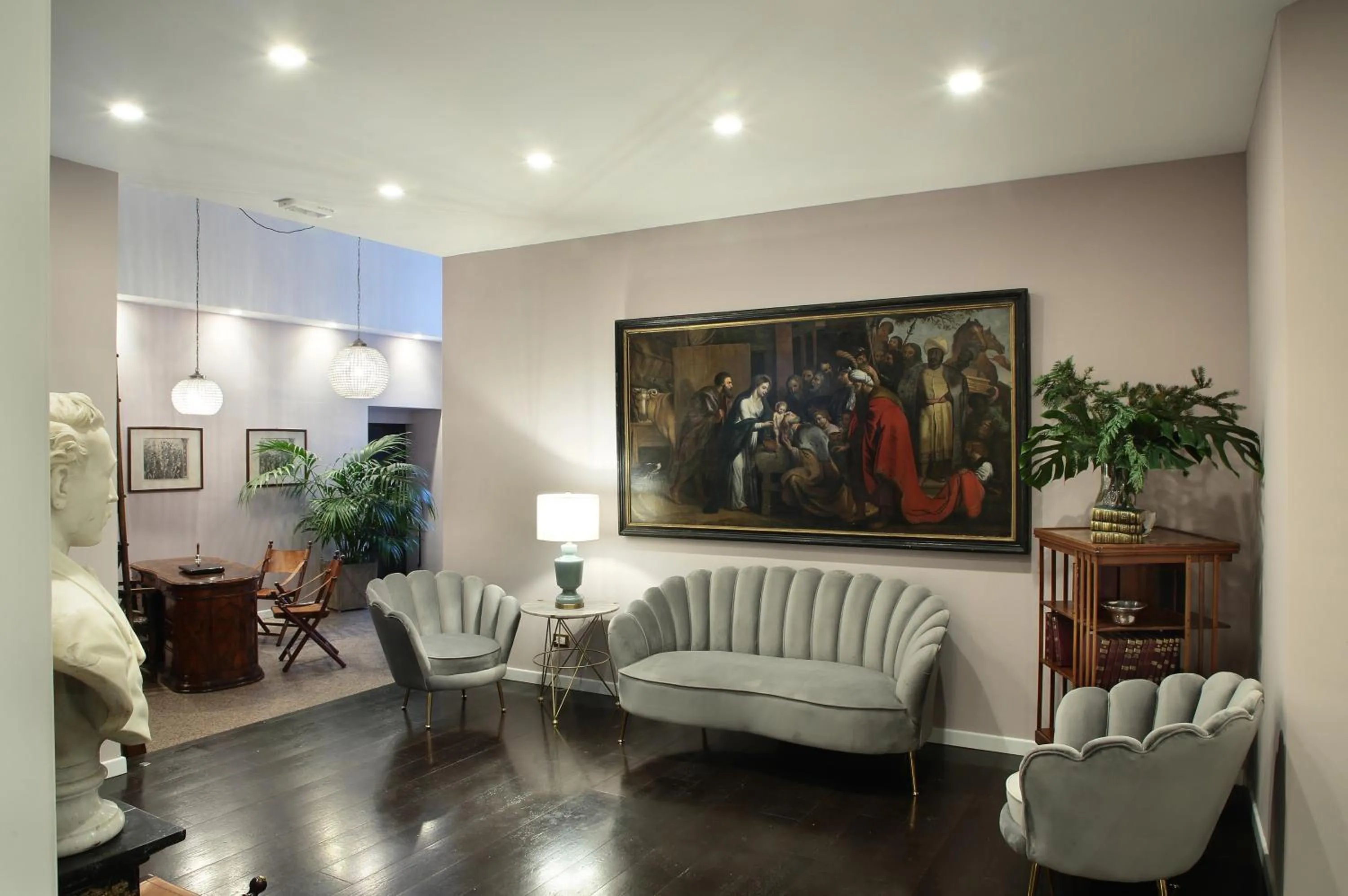 Lobby or reception in Arnaboldi Palace