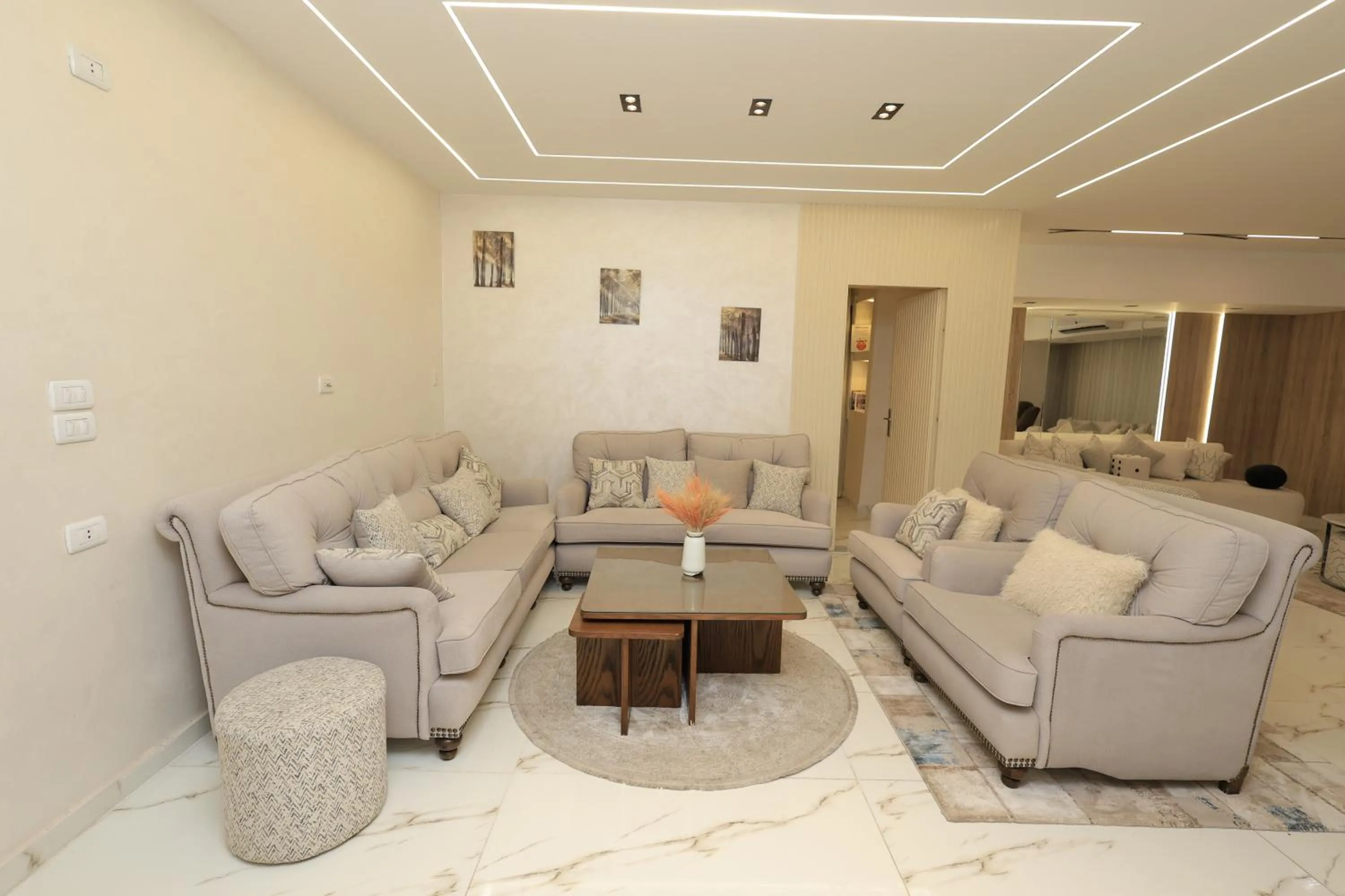 Luxury 3BR Modern with Nile View from All Rooms