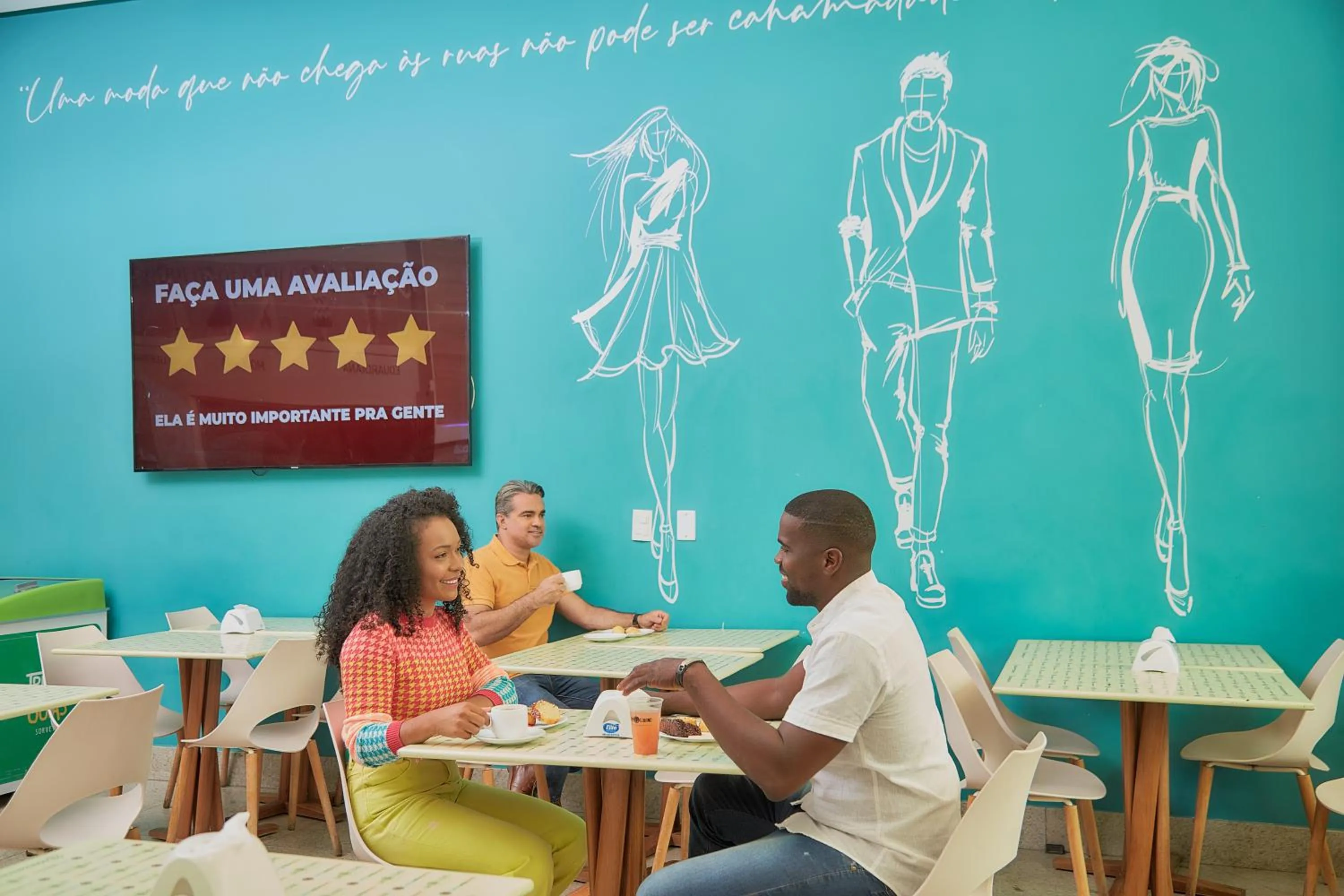 Restaurant/places to eat in Mega Moda Goiania Hotel