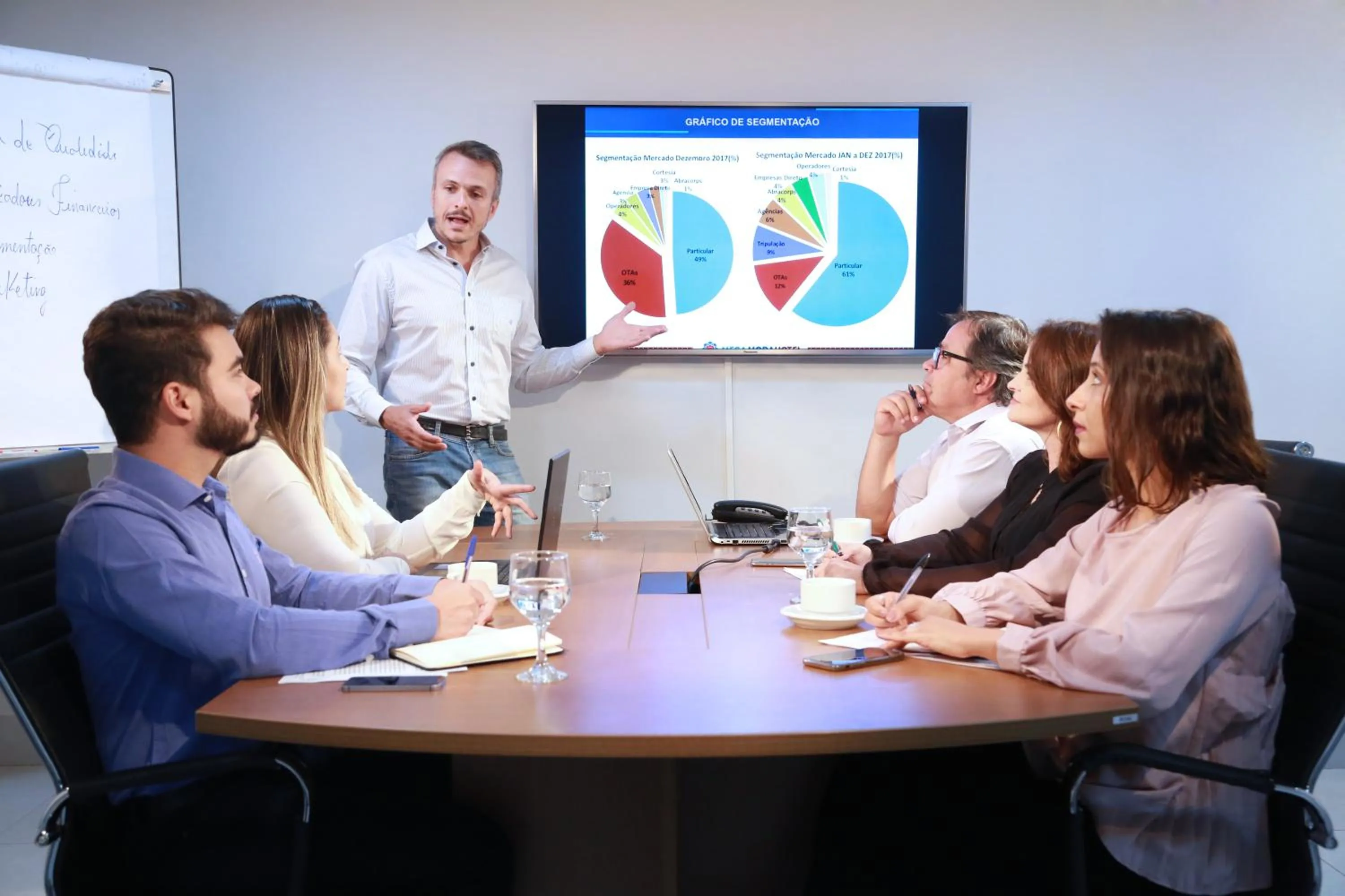 People in Mega Moda Goiania Hotel