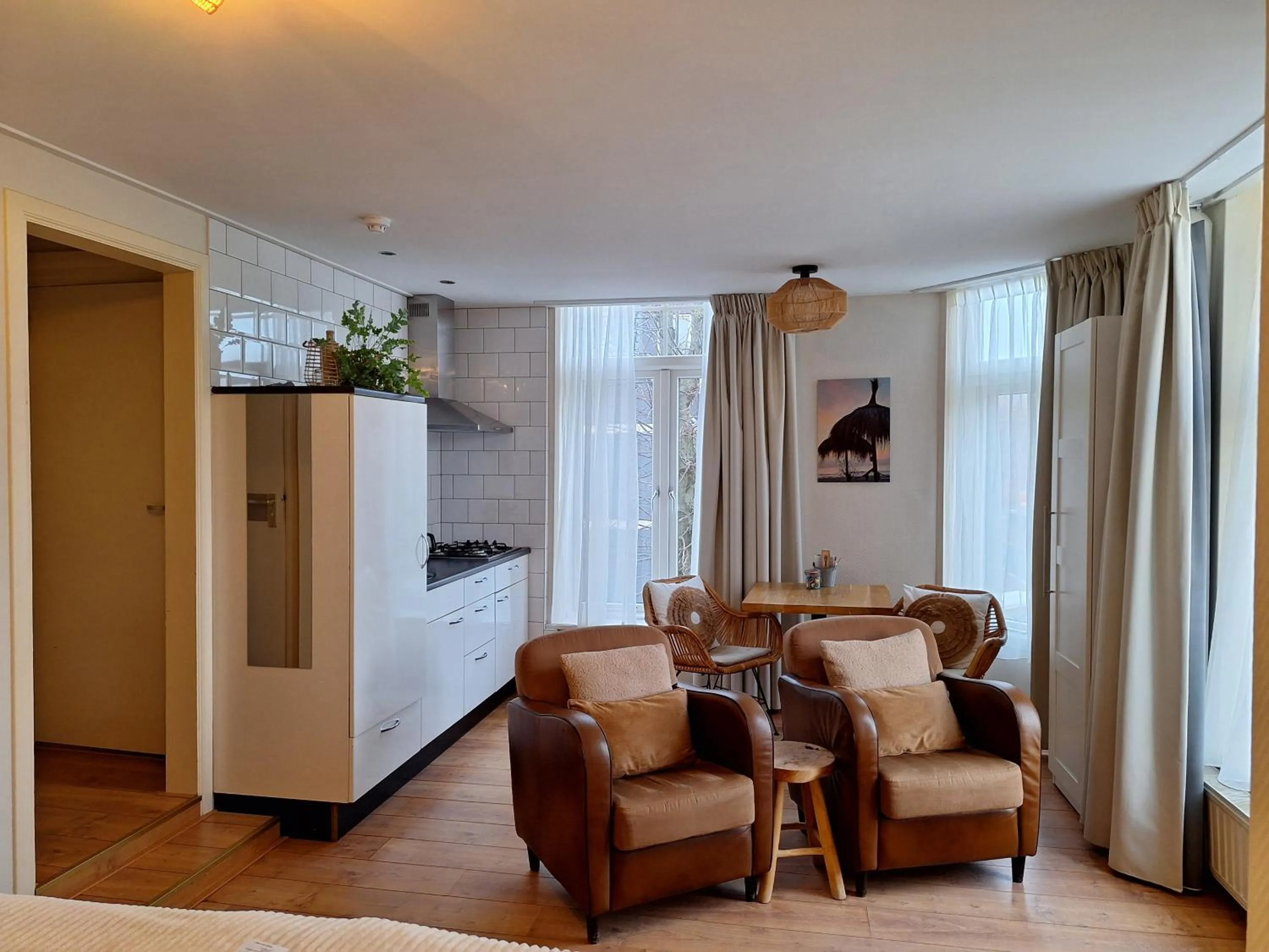 Seating area in Prins Appartementen