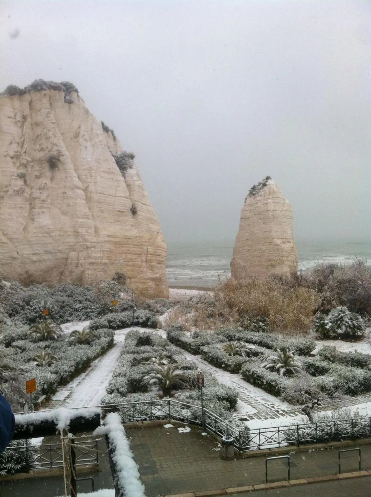 Natural landscape in Hotel Scialara