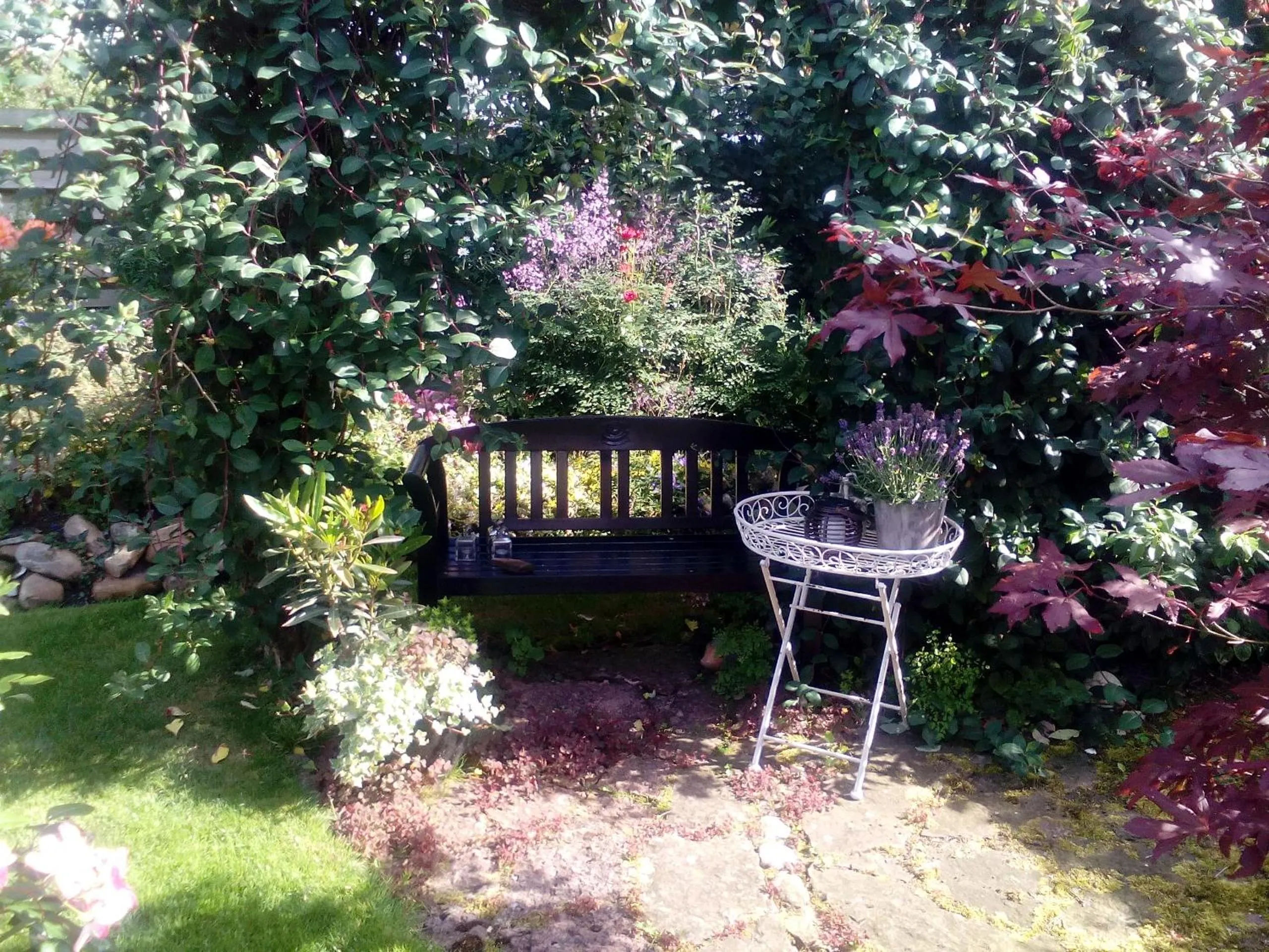 Garden in B&B Villa Filsø