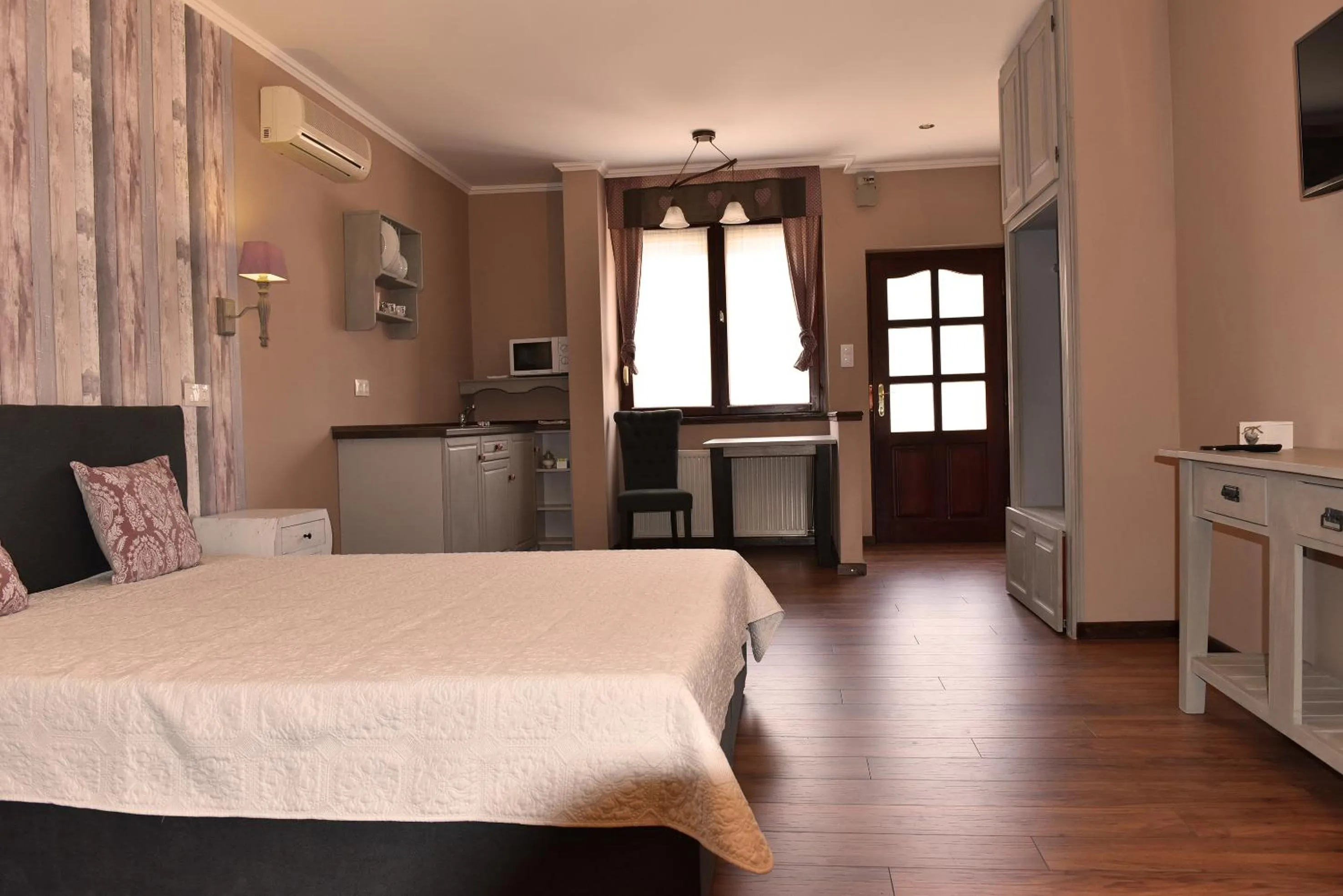 Bed in Guest House Romantika Panzio