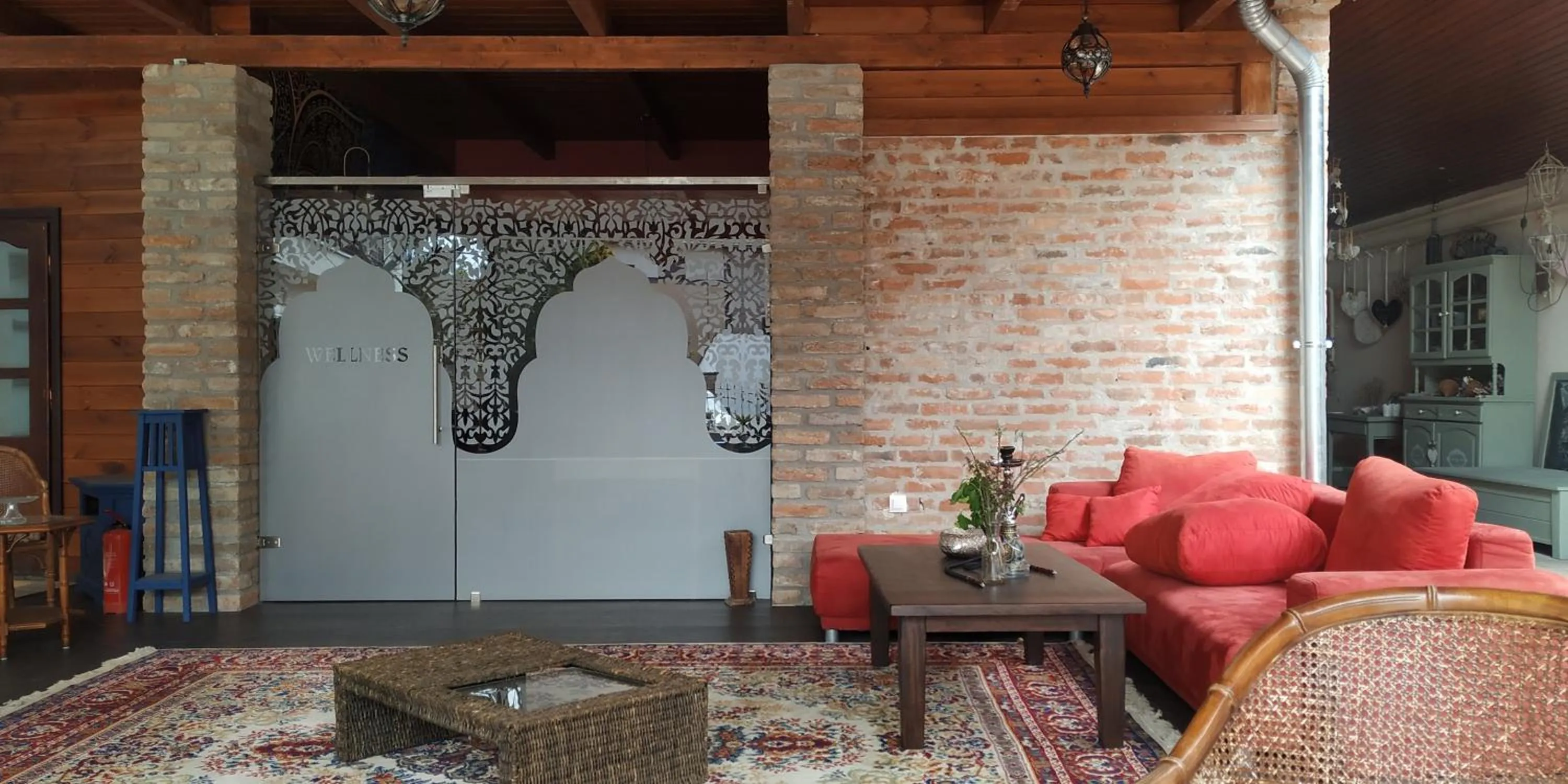 Patio in Guest House Romantika Panzio