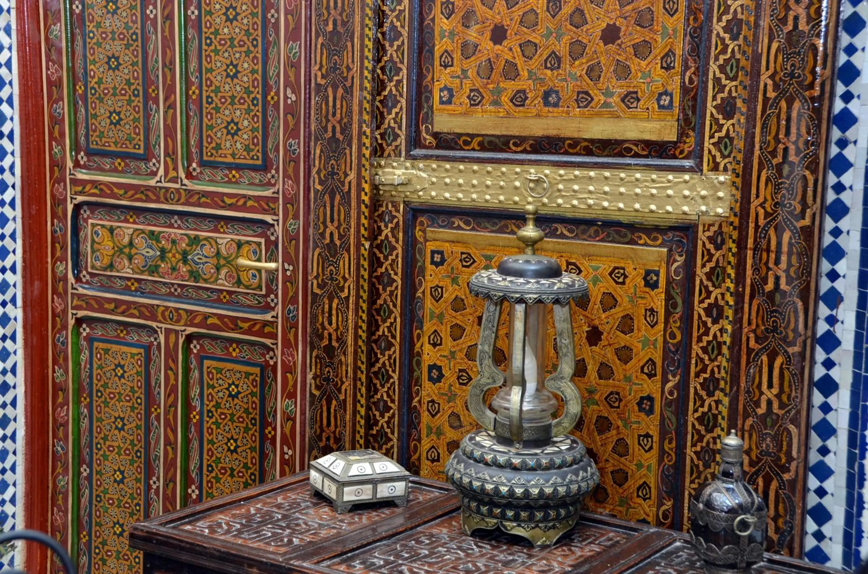 Decorative detail in Riad Dar Tahri & SPA