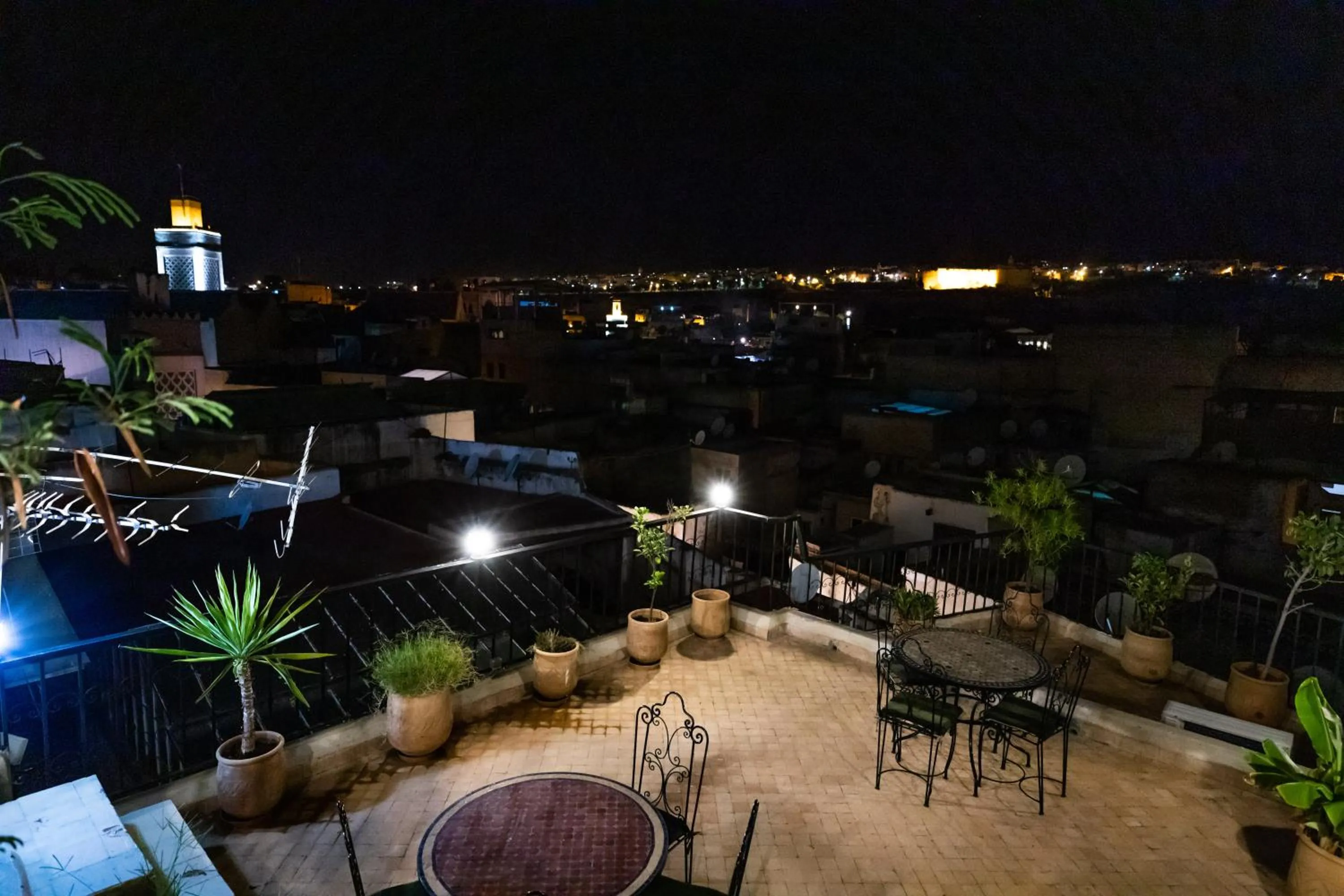 Patio in Riad Dar Tahri & SPA