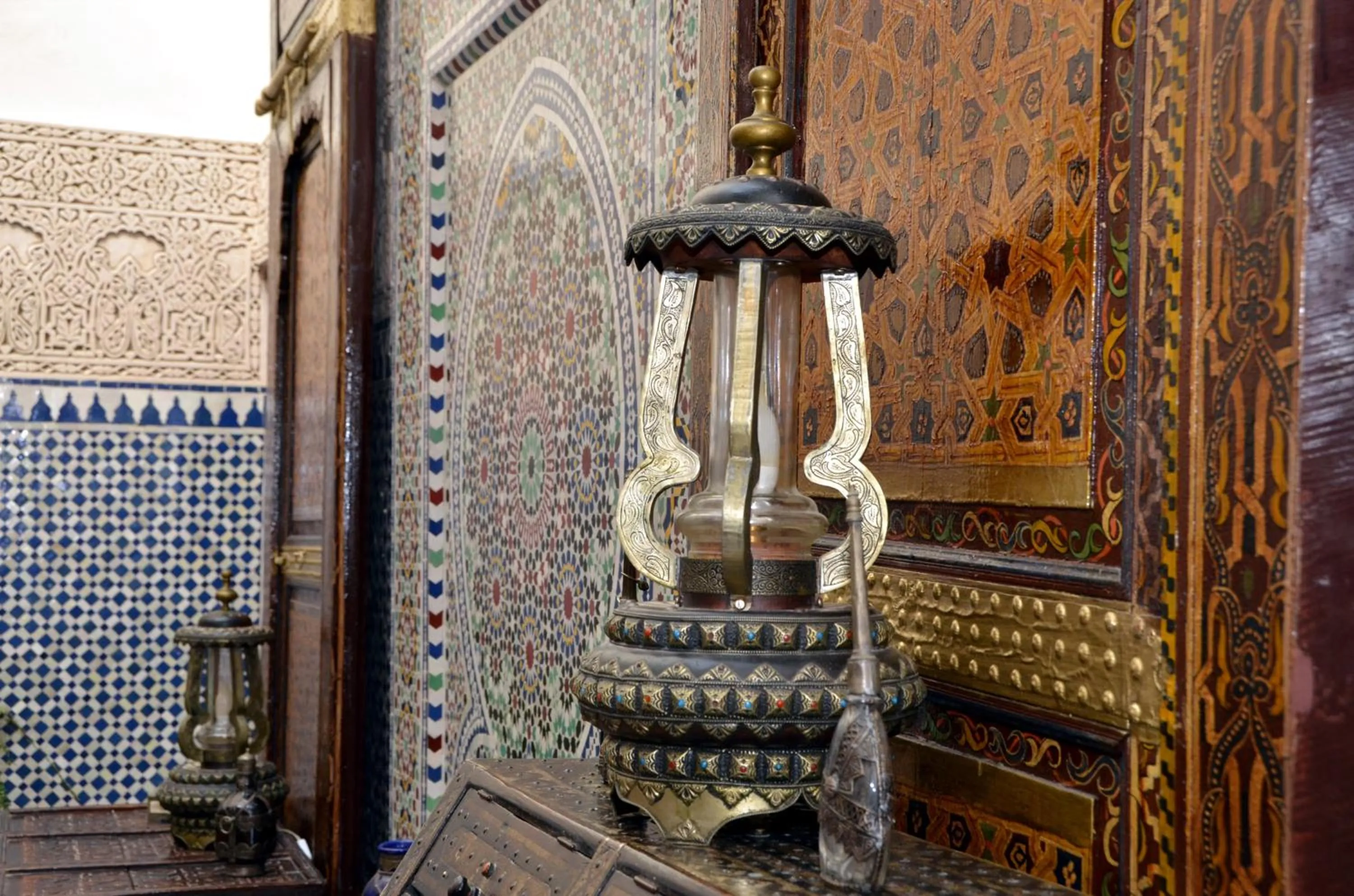 Decorative detail in Riad Dar Tahri & SPA