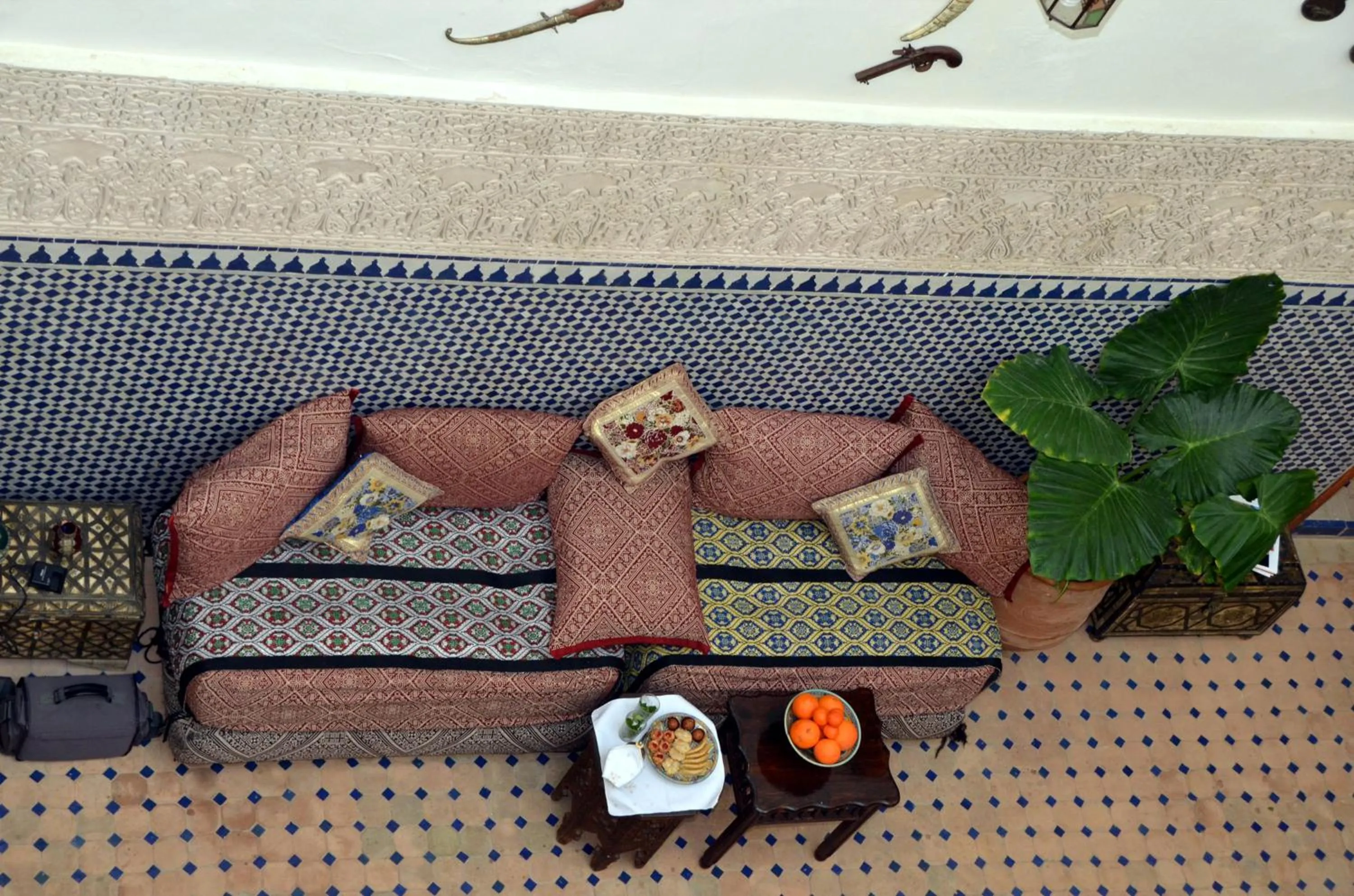 Decorative detail in Riad Dar Tahri & SPA