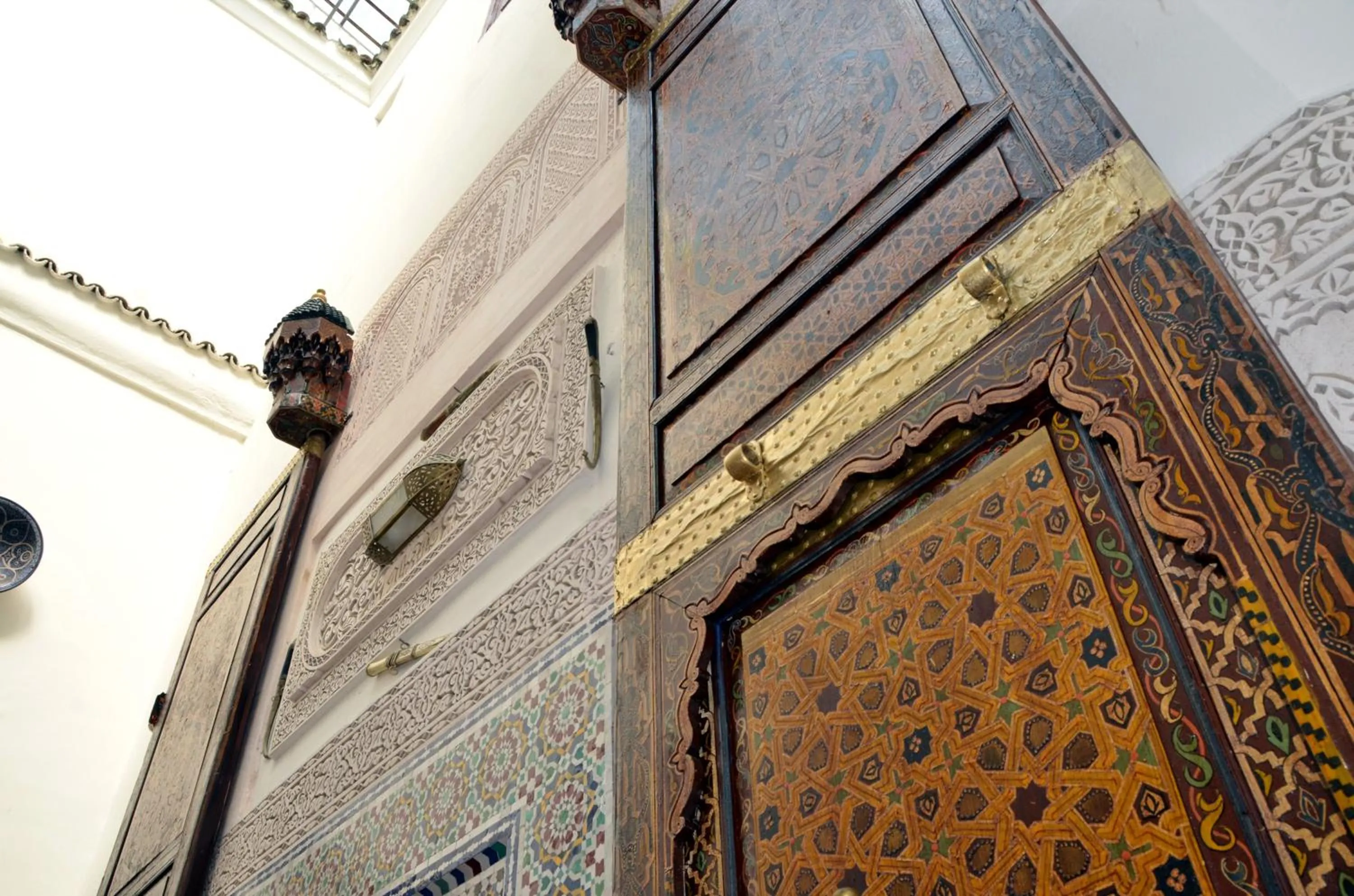 Decorative detail in Riad Dar Tahri & SPA