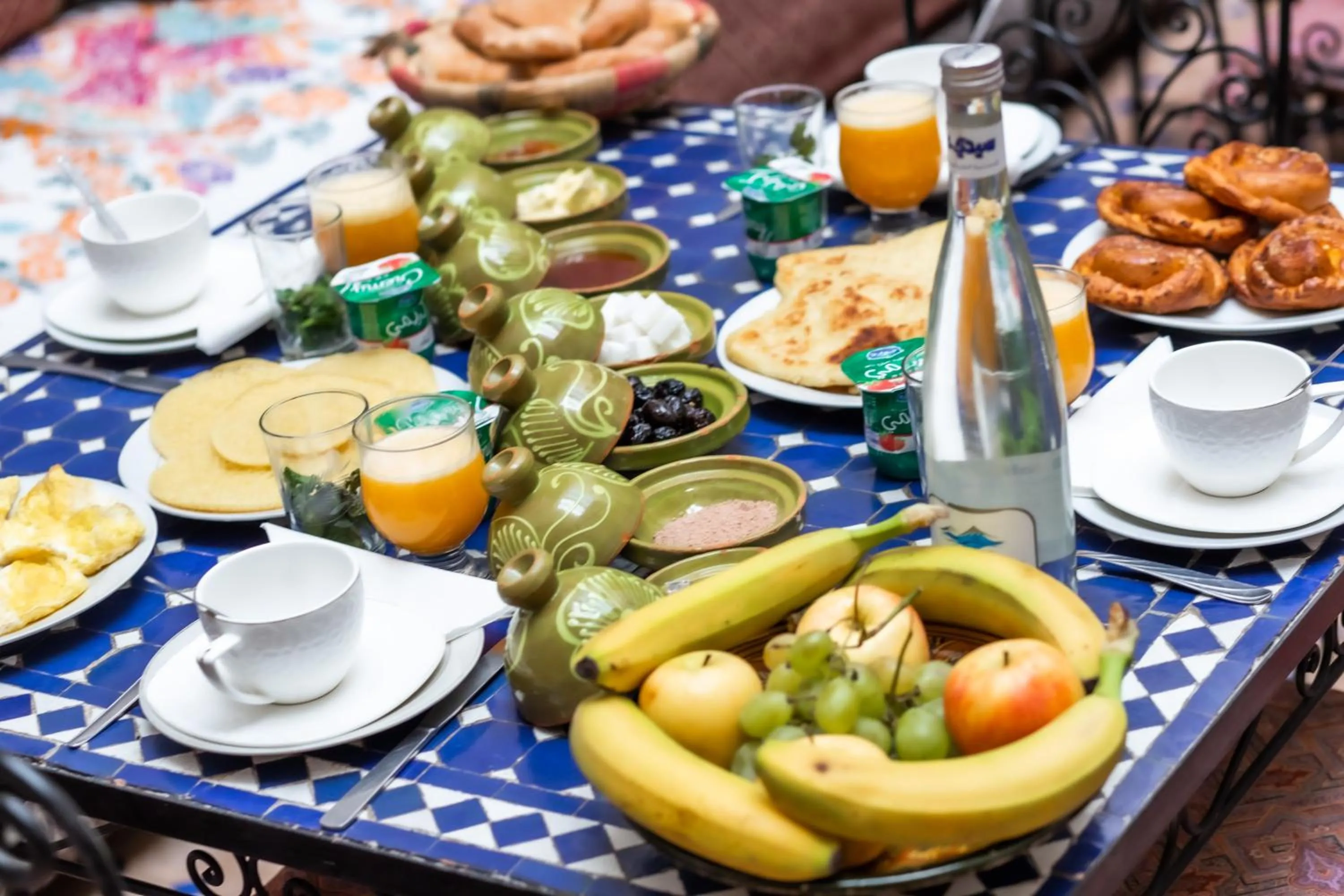 Food and drinks in Riad Dar Tahri & SPA