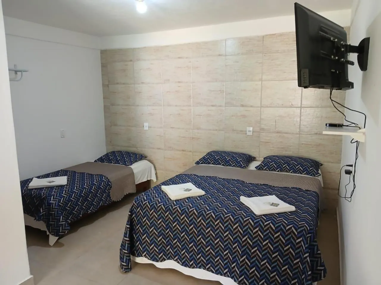Bed in Pousada do DIDI