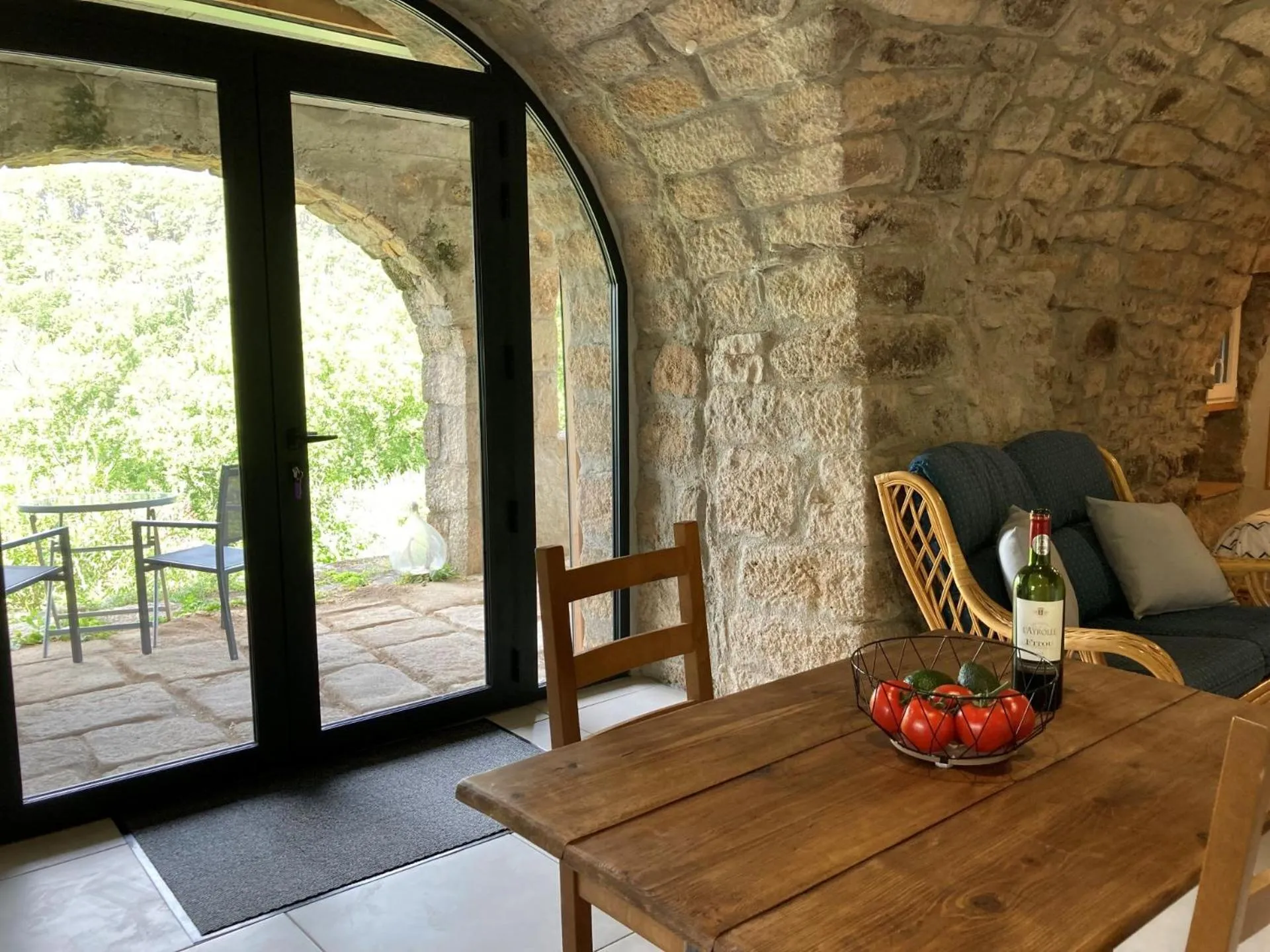 View (from property/room) in Mas de la Giralde - Gites