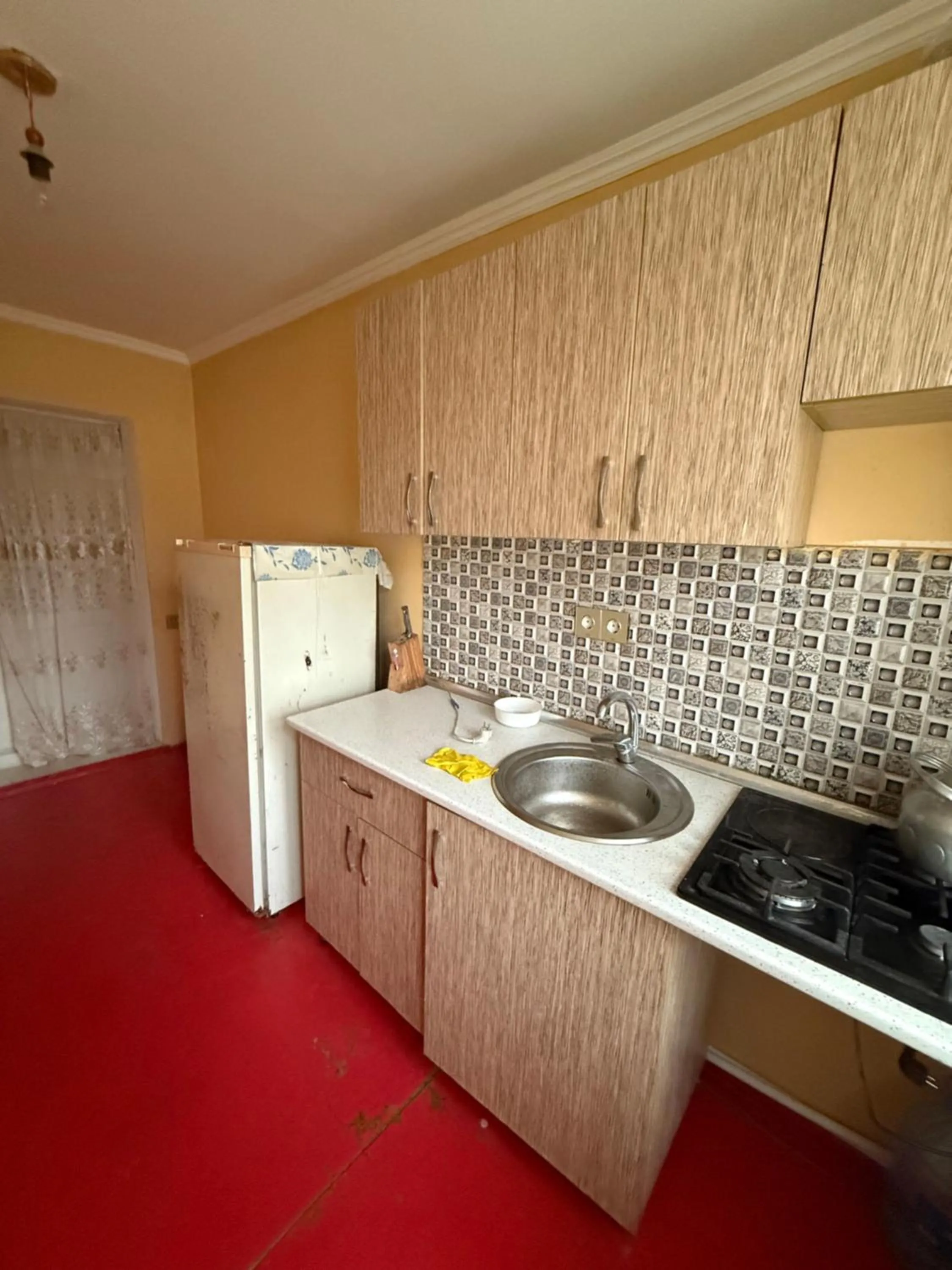 Kitchen or kitchenette in Rova Hostel