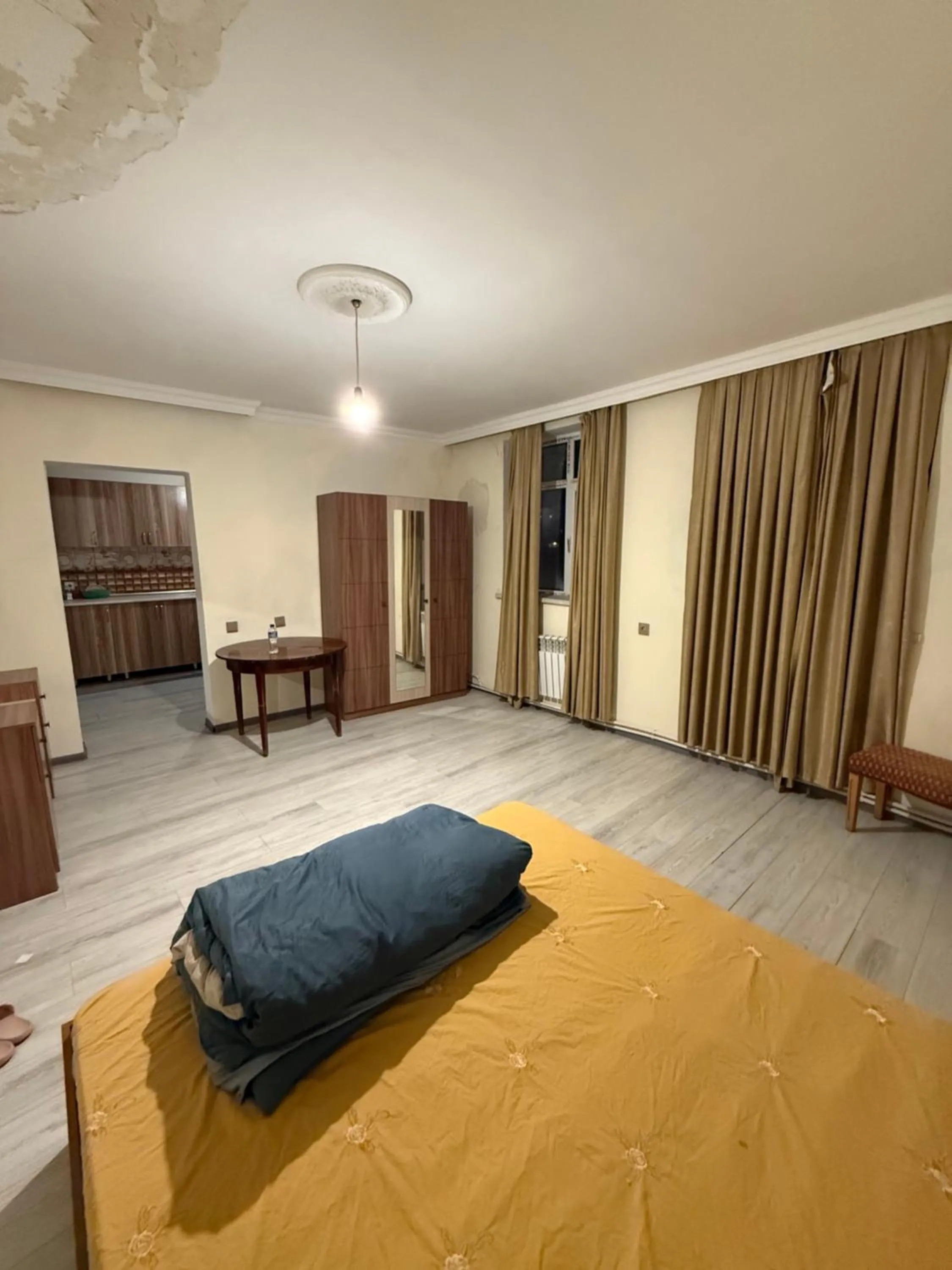 wardrobe, Bed in Rova Hostel