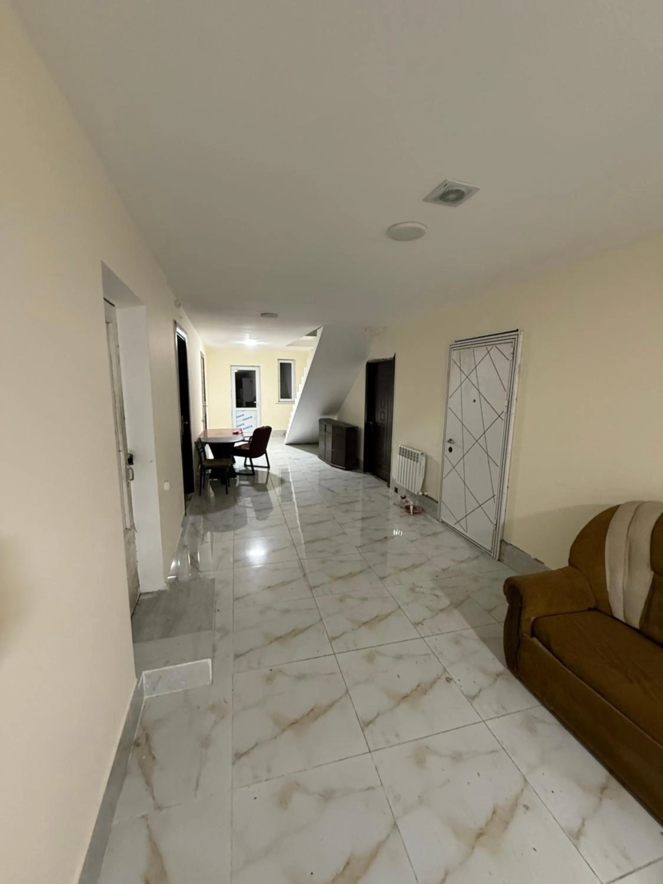 Seating area in Rova Hostel