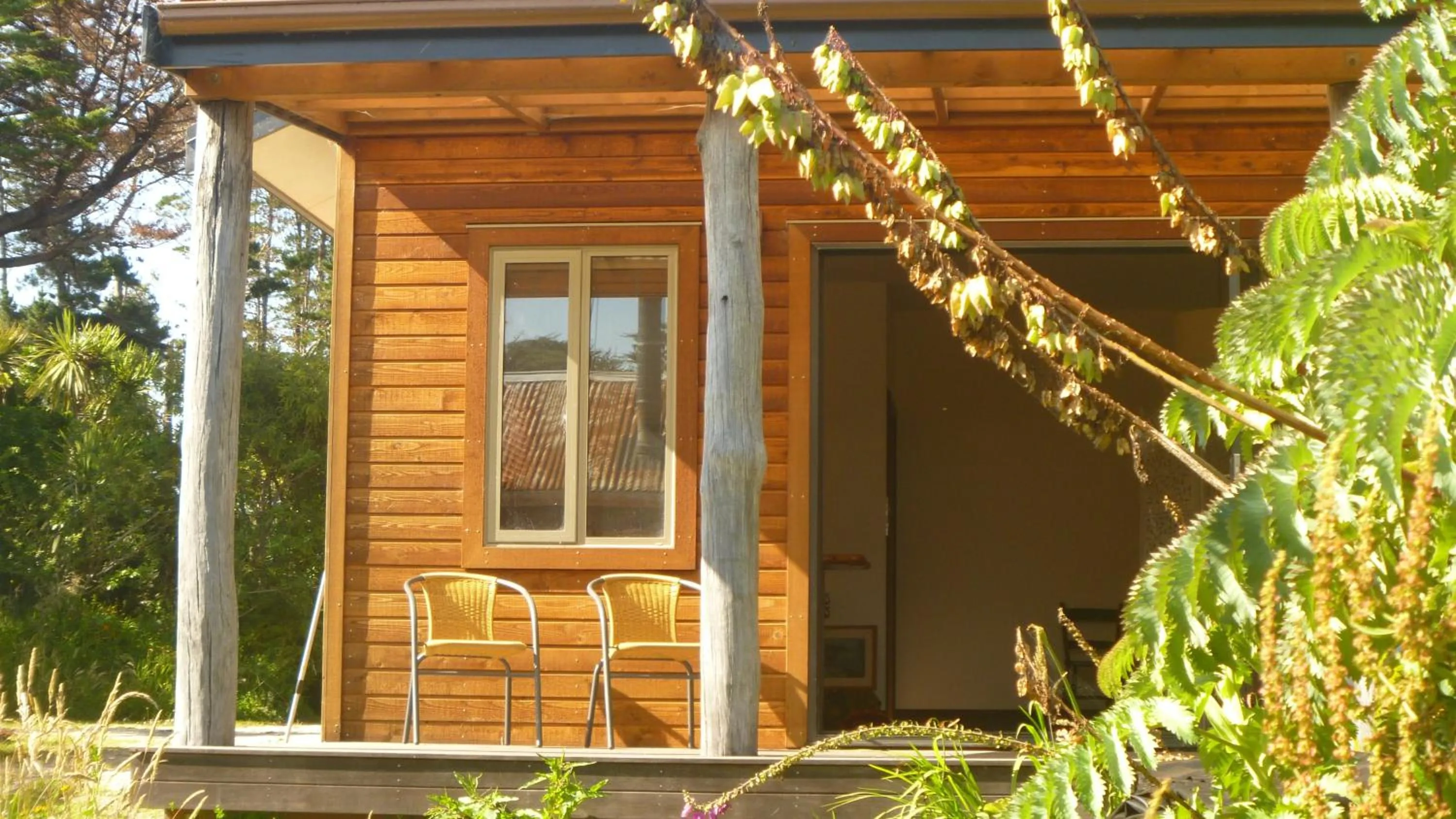 Facade/entrance in Omau Retreat