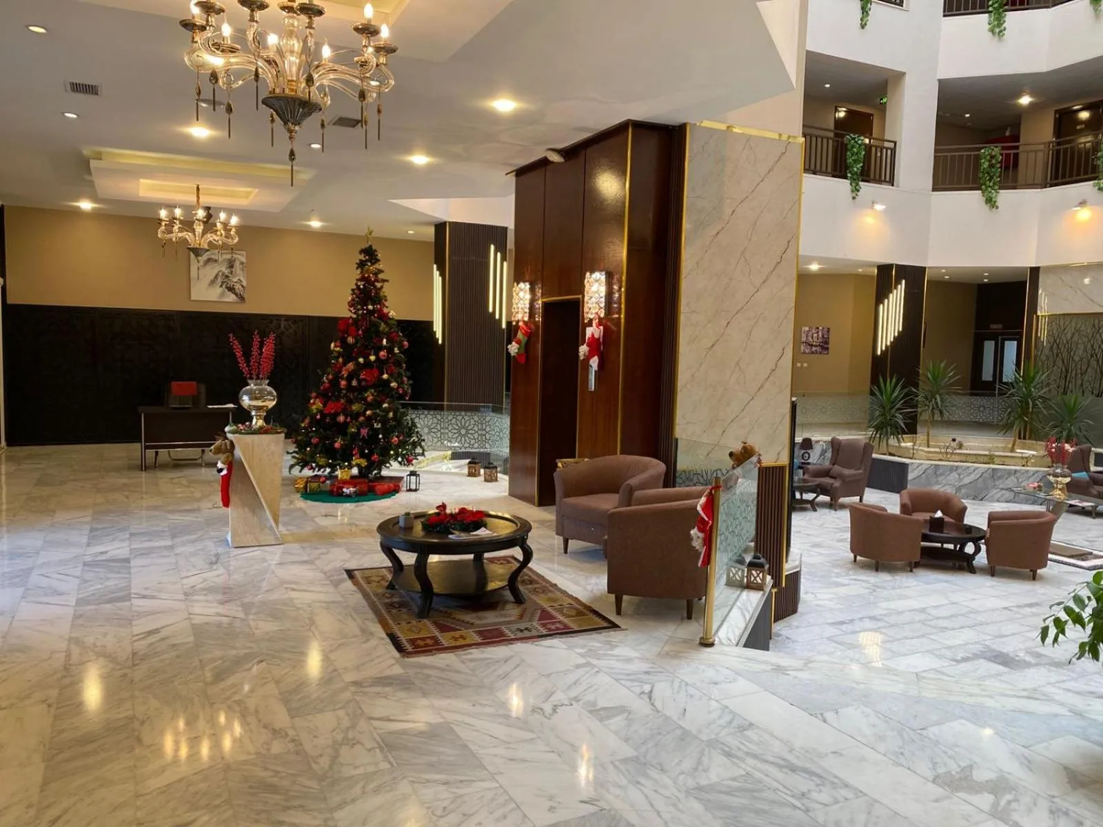 Lobby or reception in The Signature Hotel Amman
