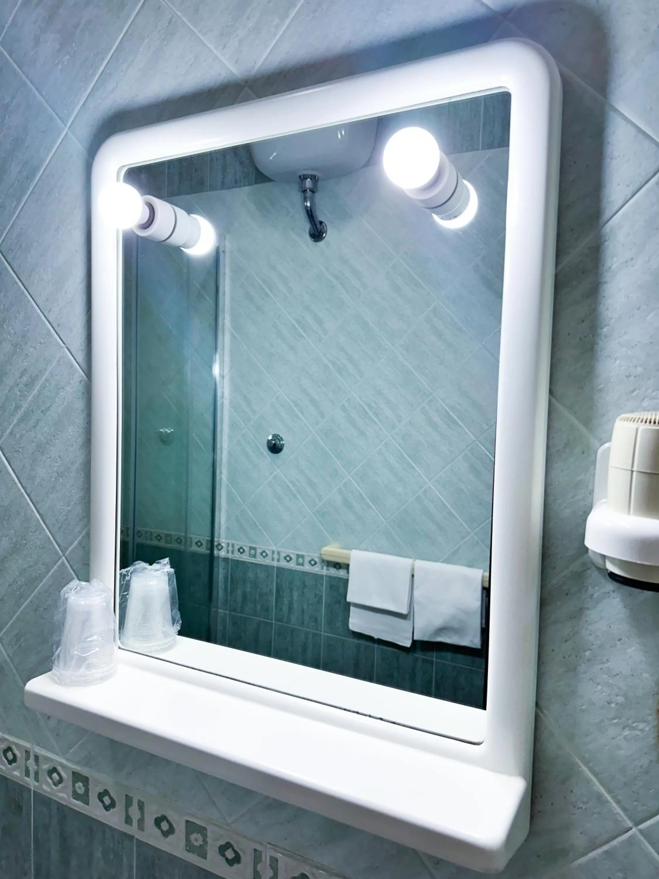 Shower in Hotel Europa