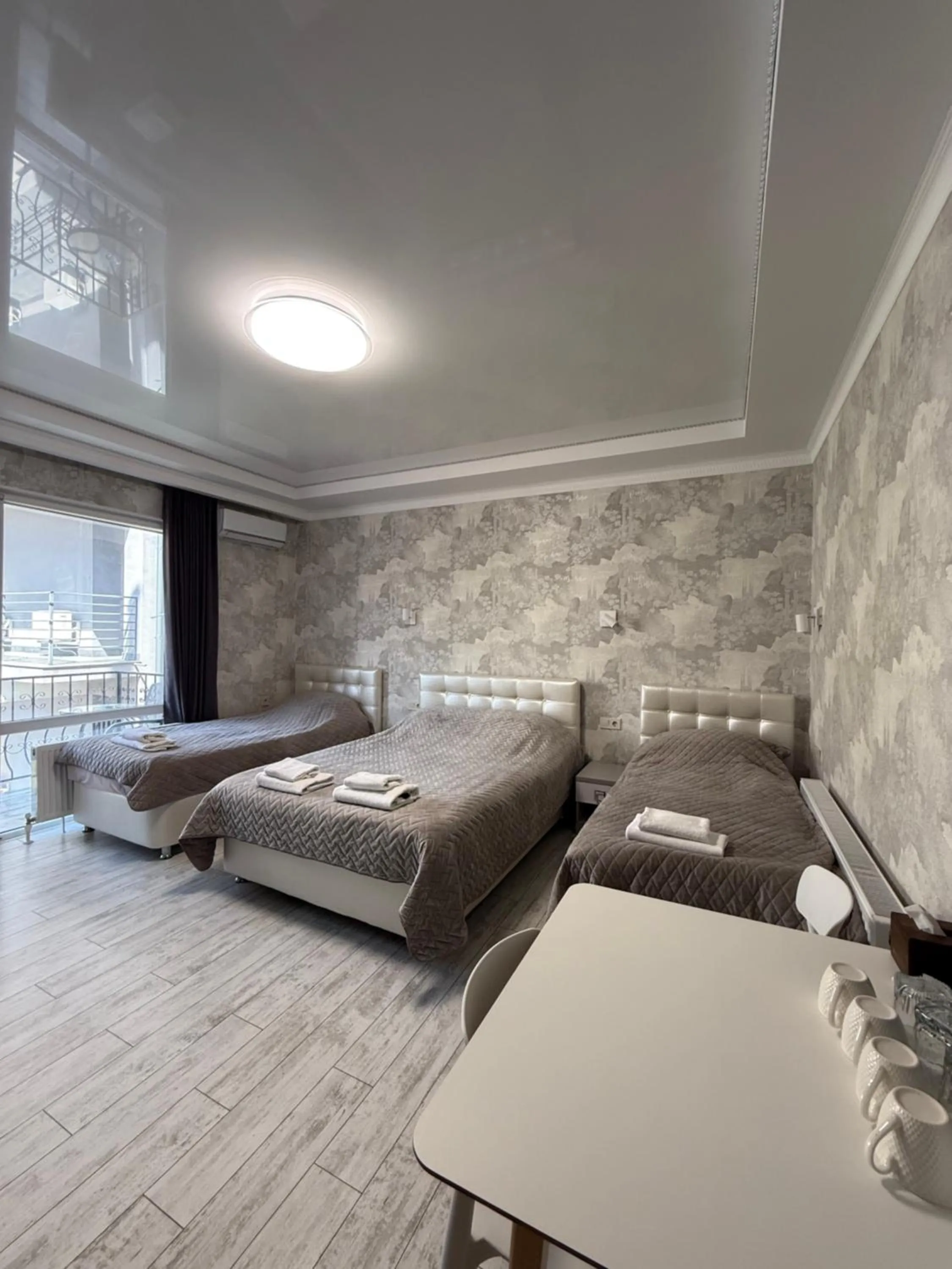 Photo of the whole room, Bed in Hotel Kalyan & Spa