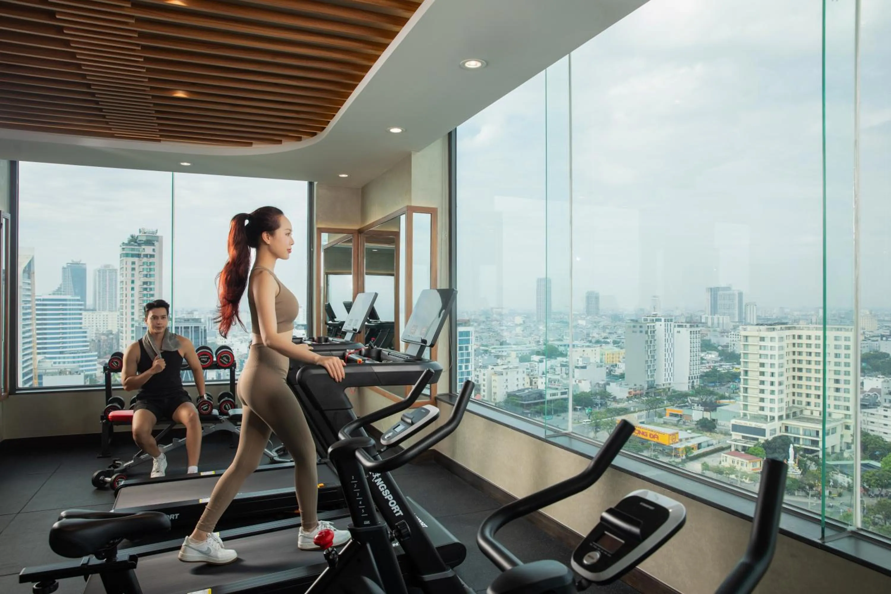 Fitness centre/facilities in PHUC LONG LUXURY Danang
