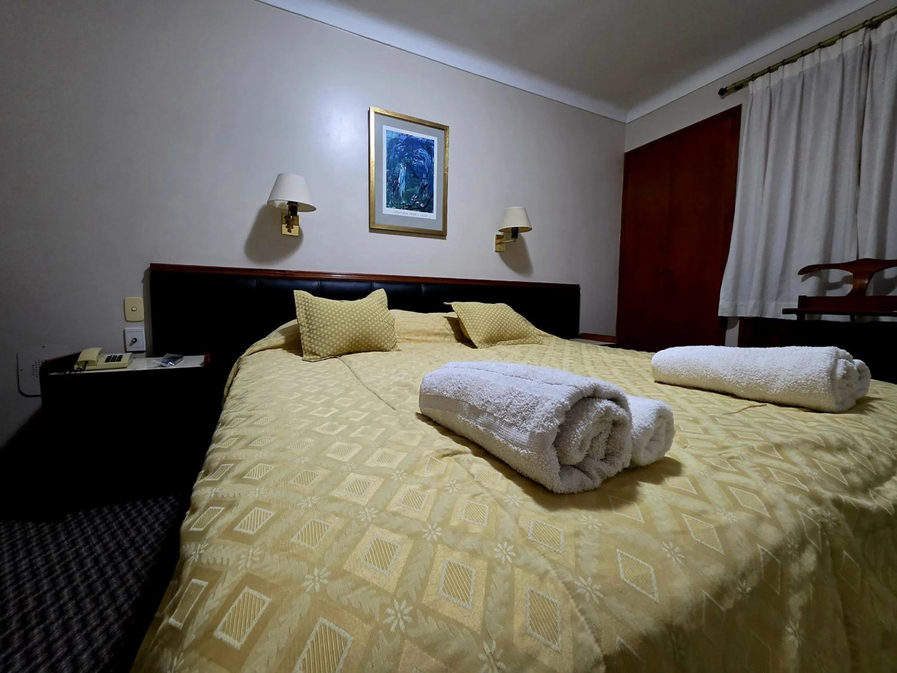 Bed in Hotel Presidente