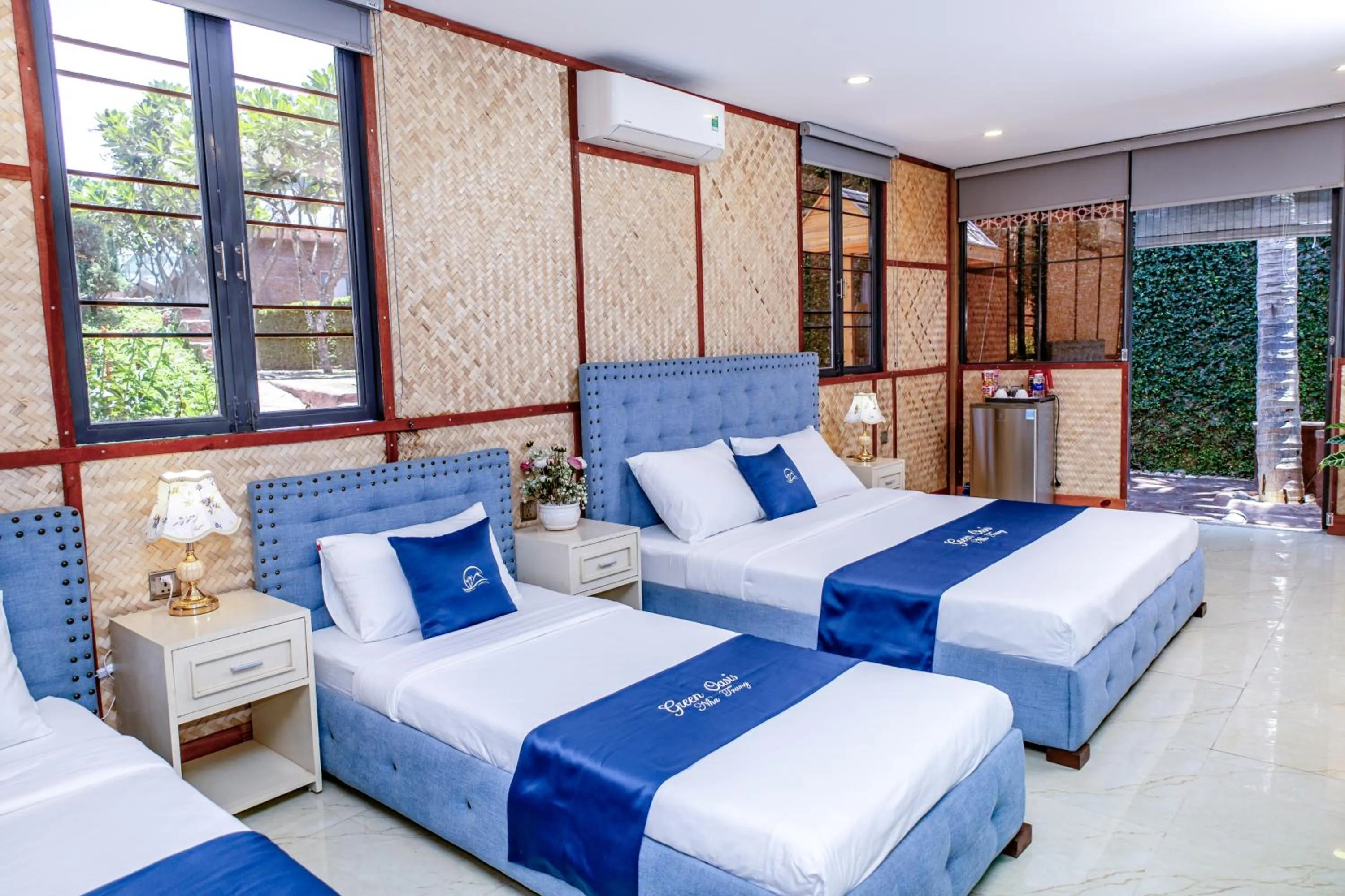 Bed in Green Oasis Nha Trang Resort
