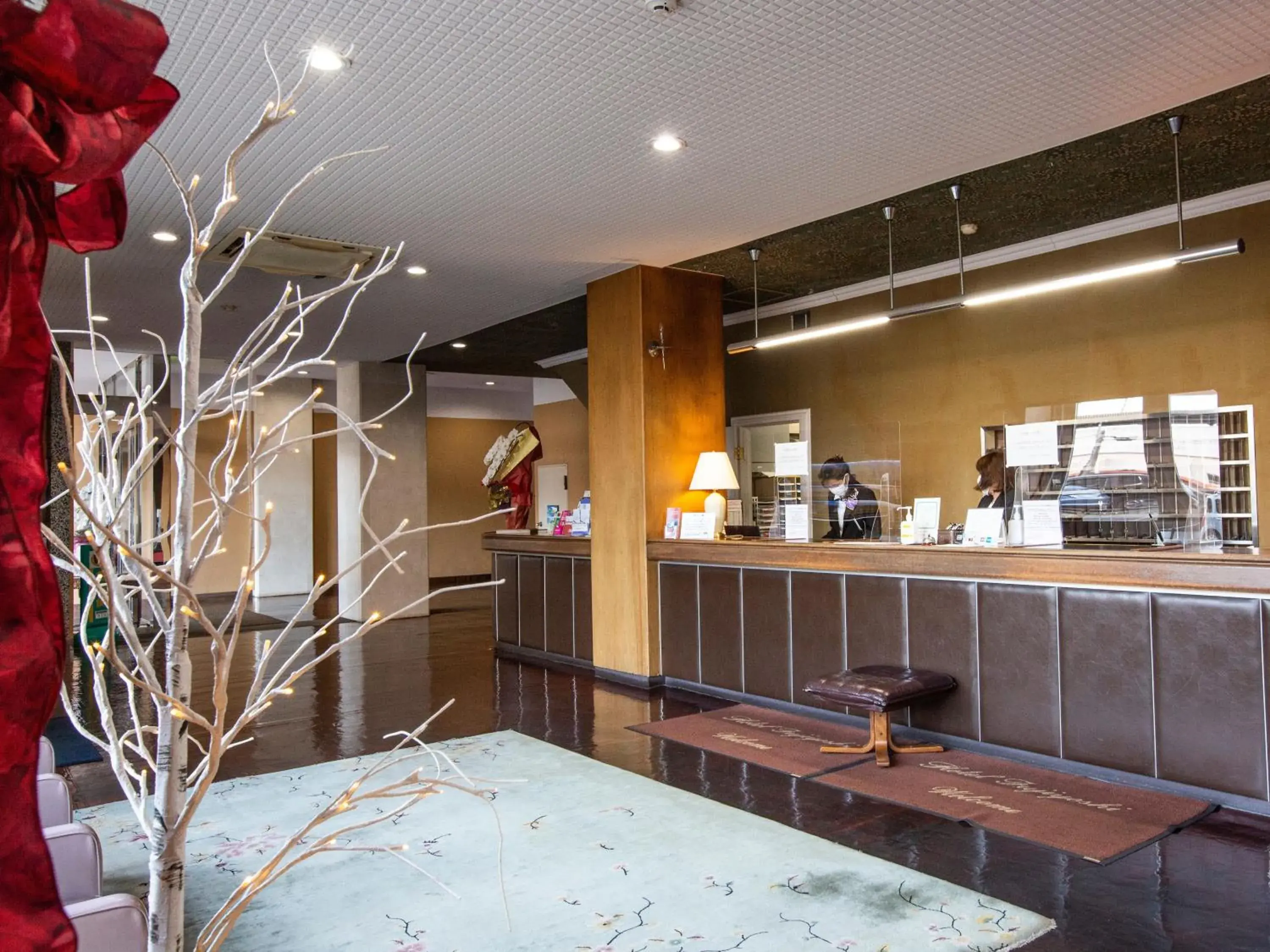 Lobby or reception in Hotel Fujiyoshi Lobby or reception in Hotel Fujiyoshi