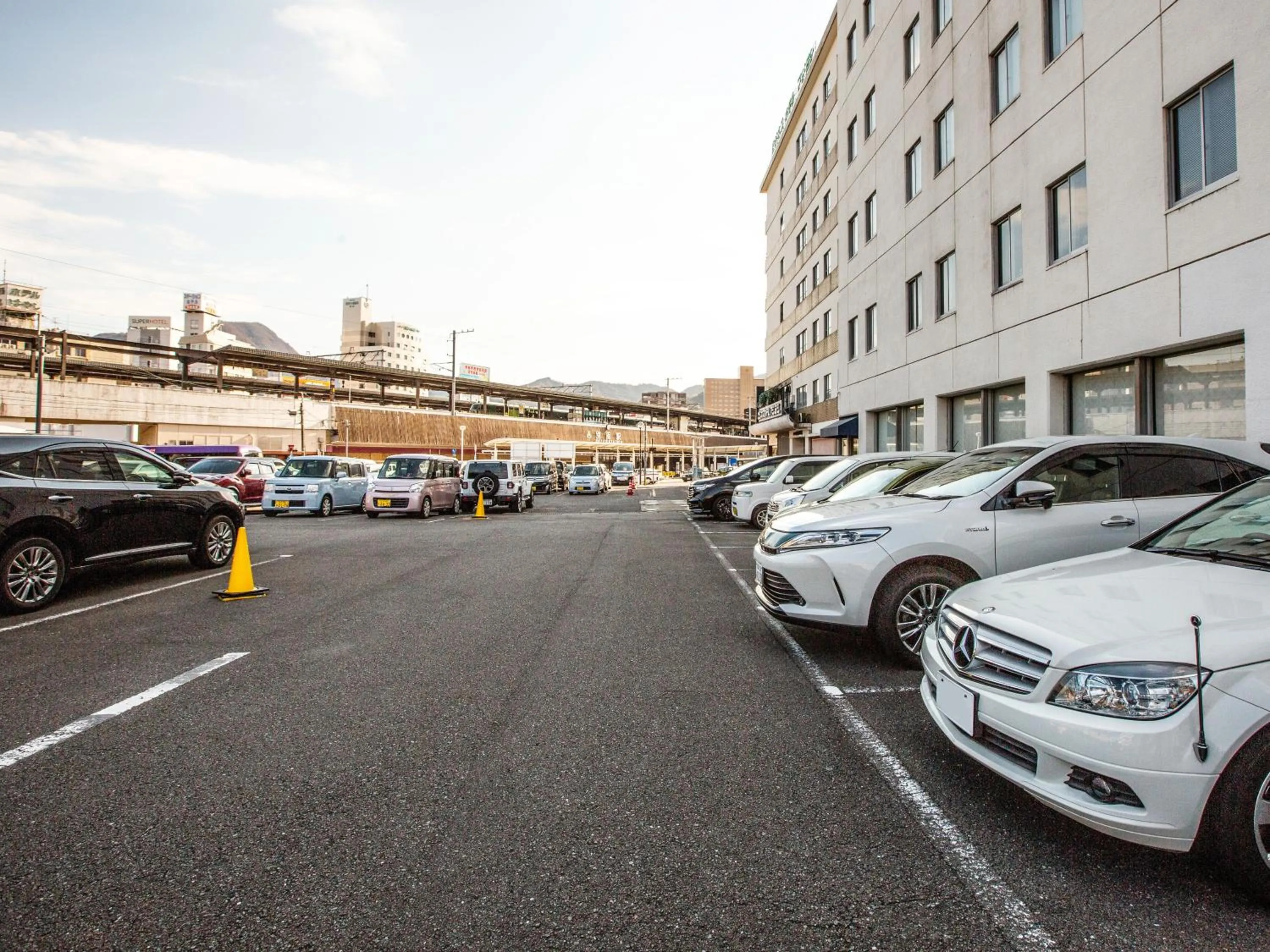 Parking in Hotel Fujiyoshi
