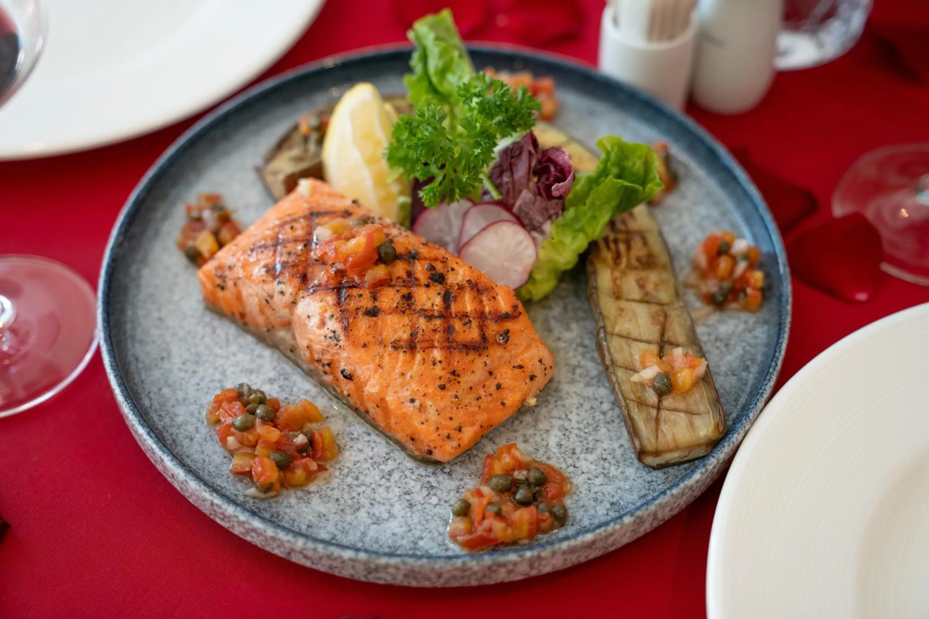 Food close-up in Smile Boutique Hotel by EHM