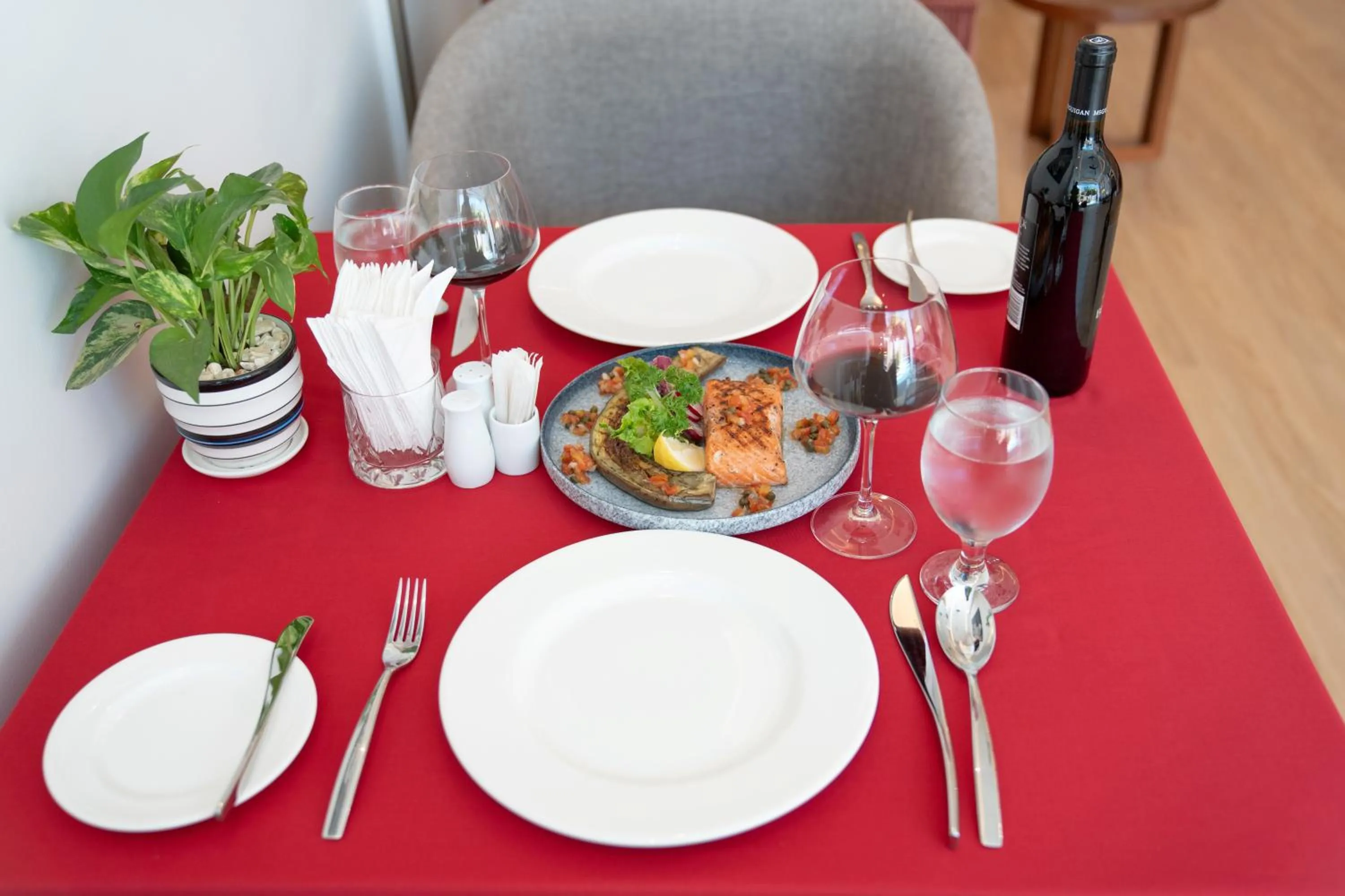 Food close-up in Smile Boutique Hotel by EHM