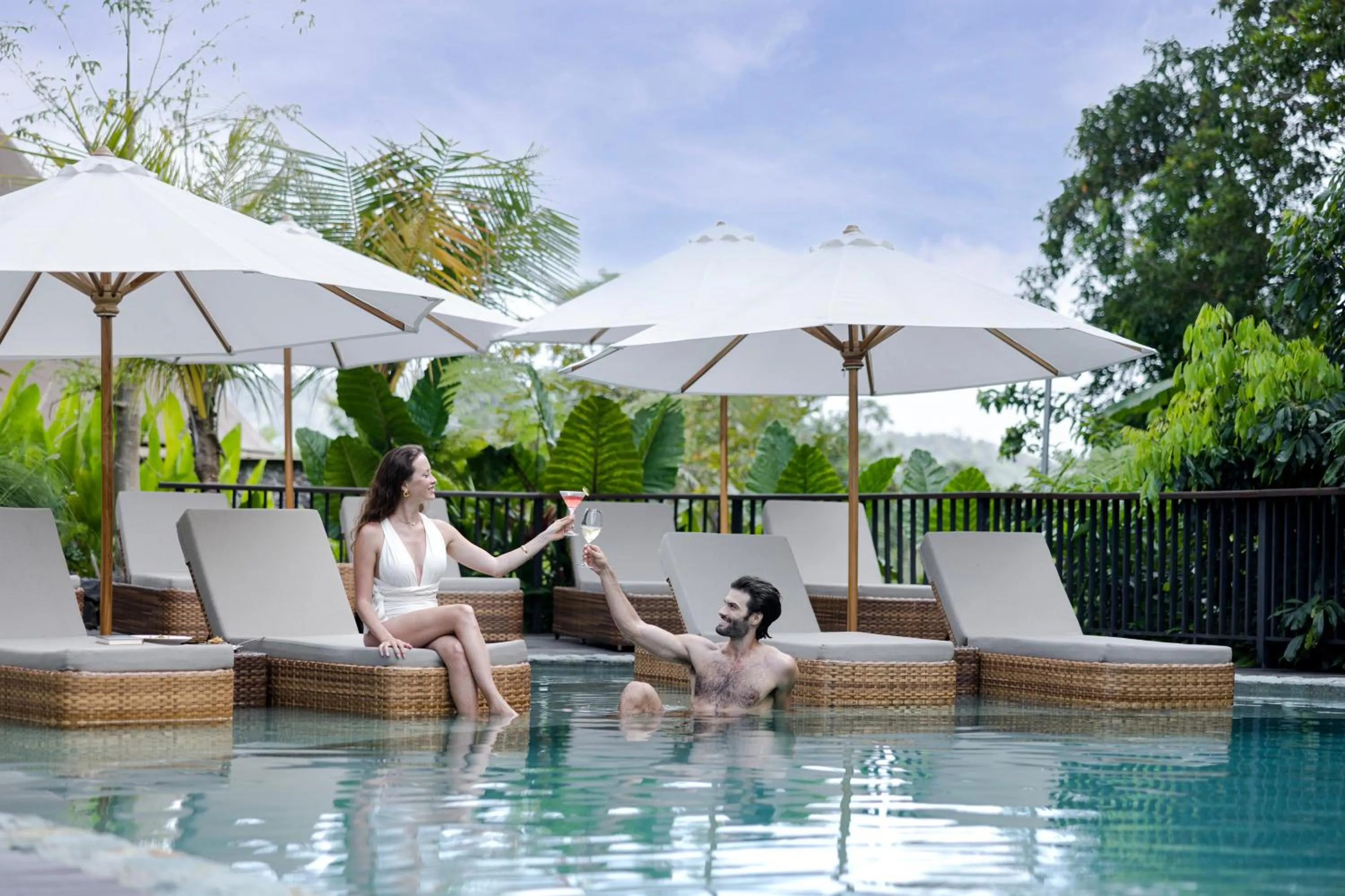 Swimming pool in The Wapa Lux Tent