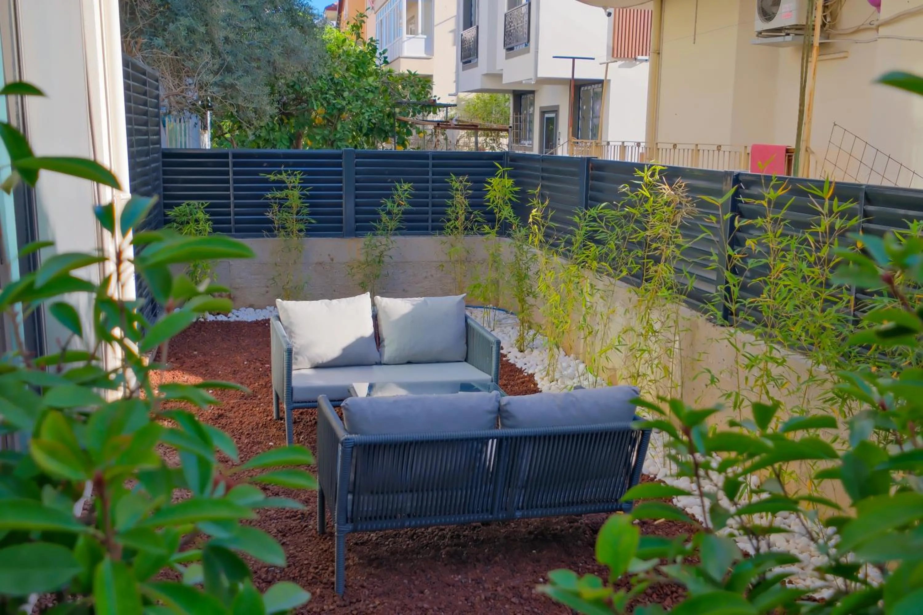 Patio in Nakas Hotel