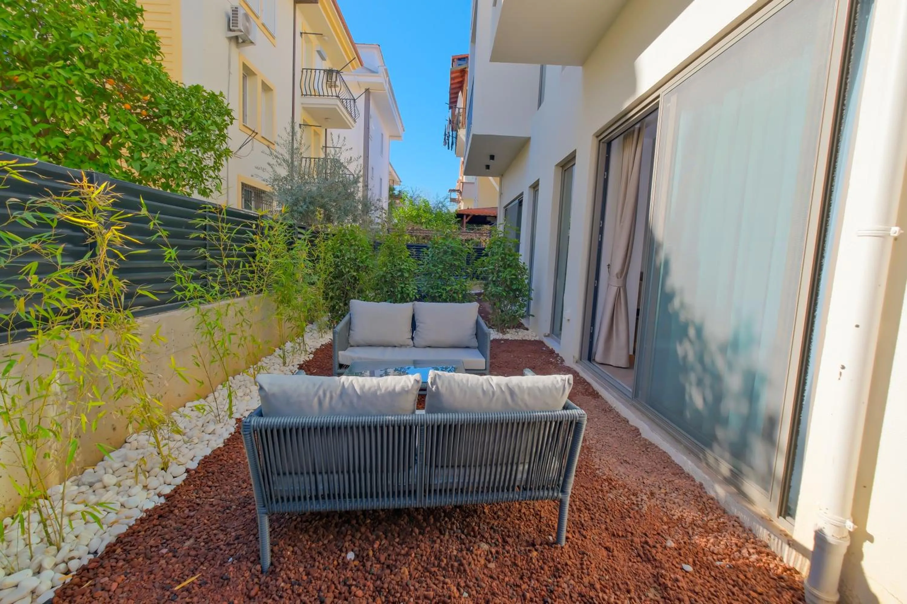 Patio in Nakas Hotel