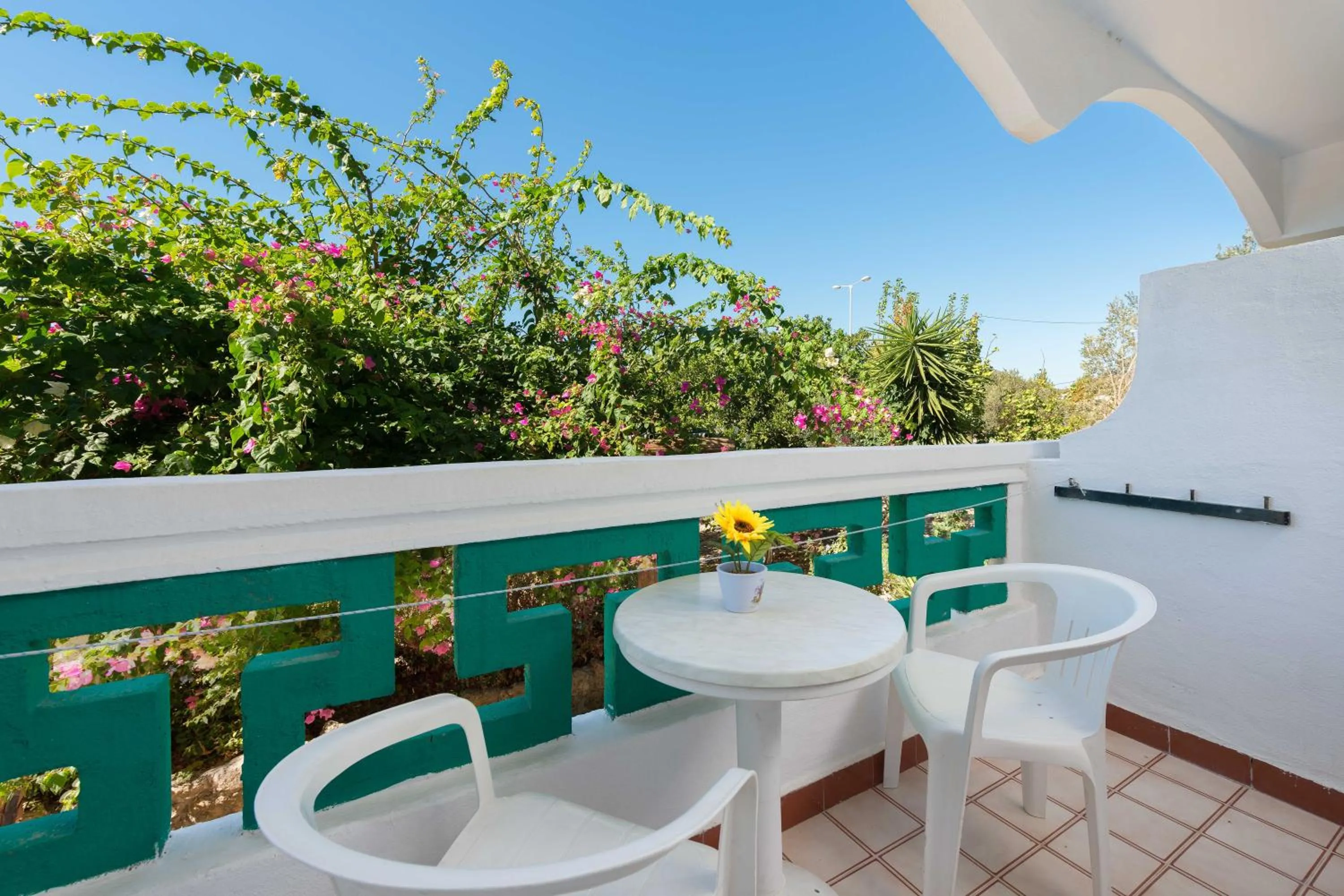 Balcony/Terrace in Melody Studios Faliraki