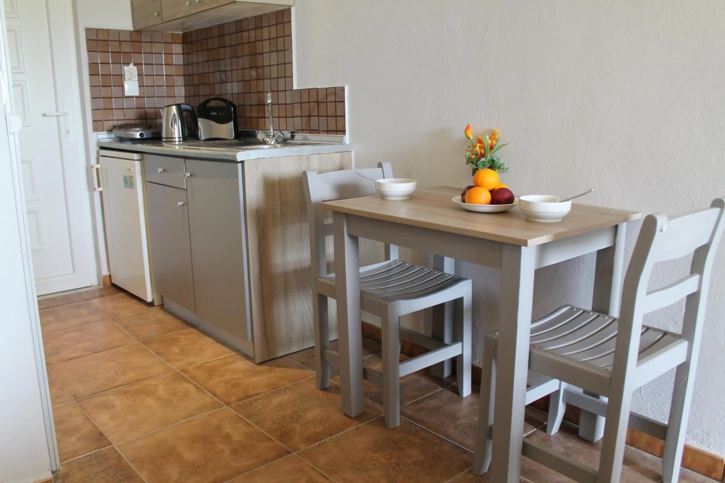 Kitchen or kitchenette in Melody Studios Faliraki