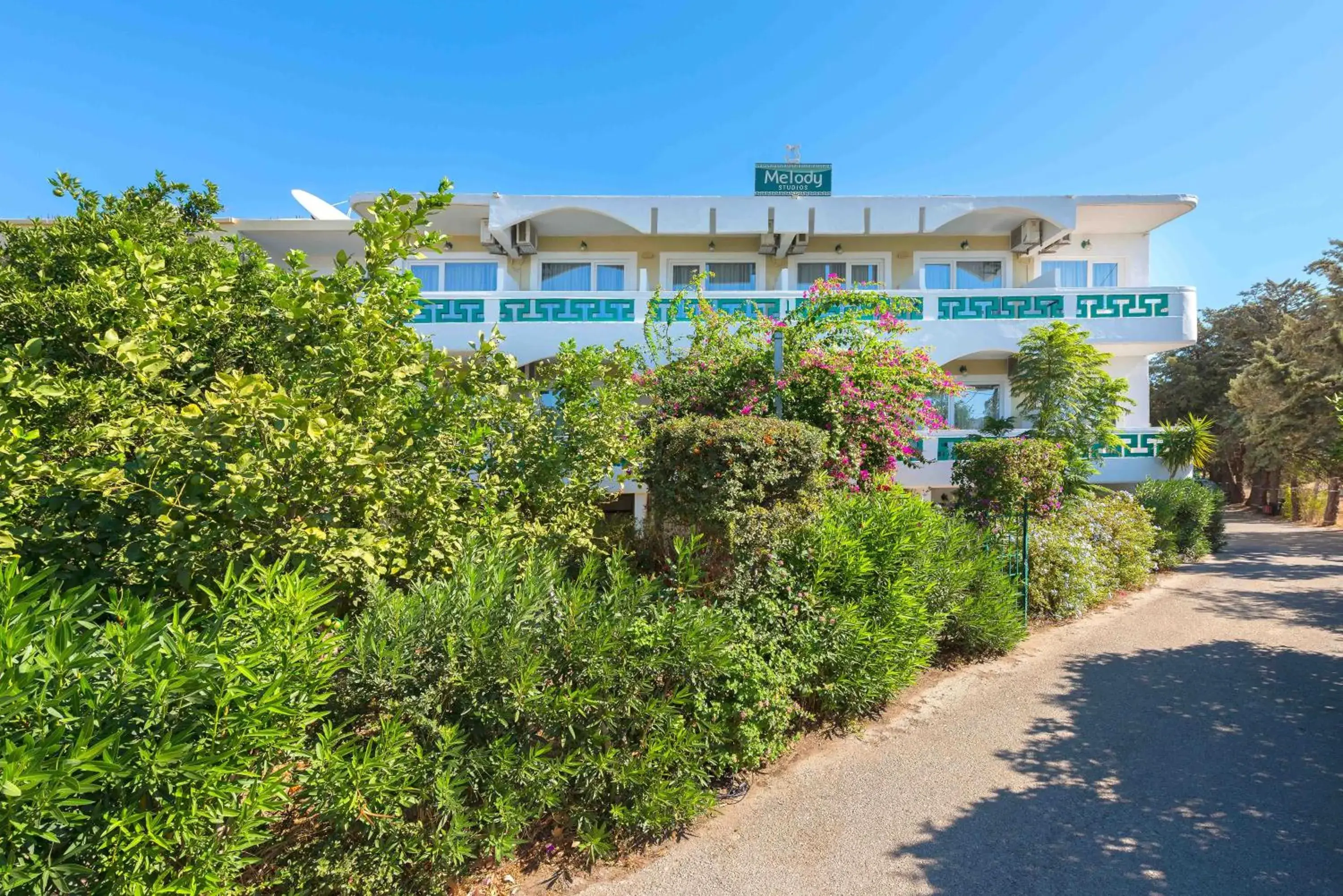 Property building in Melody Studios Faliraki Property building in Melody Studios Faliraki